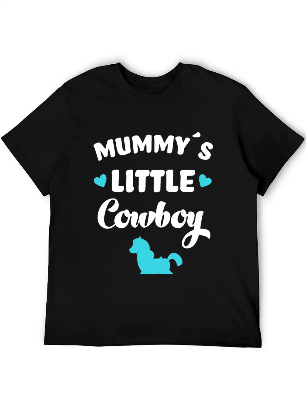 Mummy´s Little Cowboy Horse Rider Horses Classic Cotton Tee – Unisex Comfort For Any Season