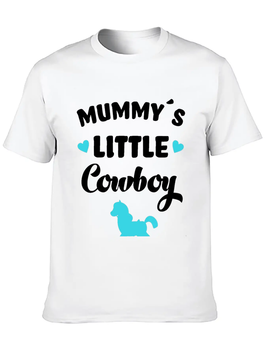 Mummy´s Little Cowboy Horse Rider Horses Classic Cotton Tee – Unisex Comfort For Any Season