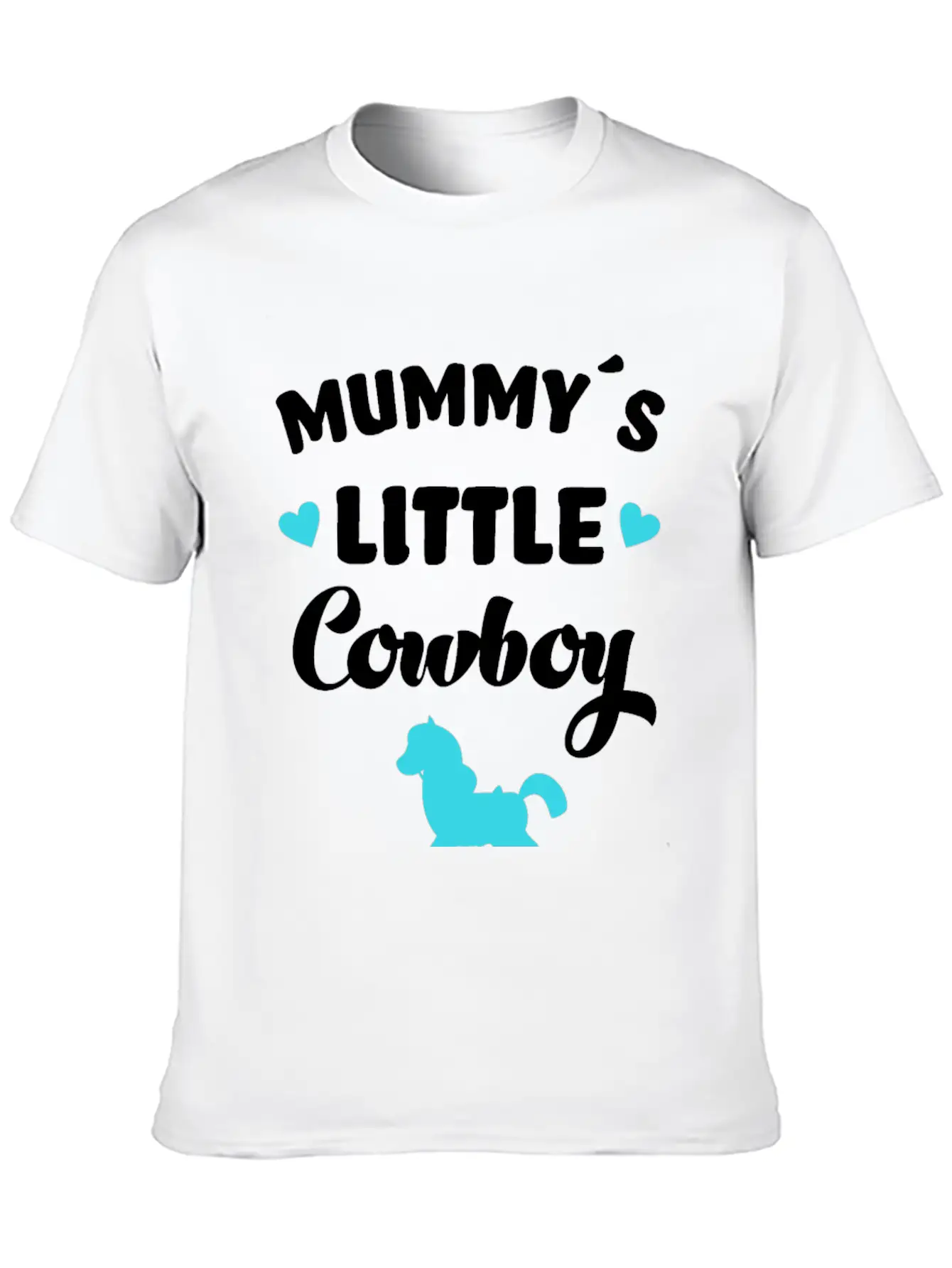 Mummy´s Little Cowboy Horse Rider Horses Classic Cotton Tee – Unisex Comfort For Any Season