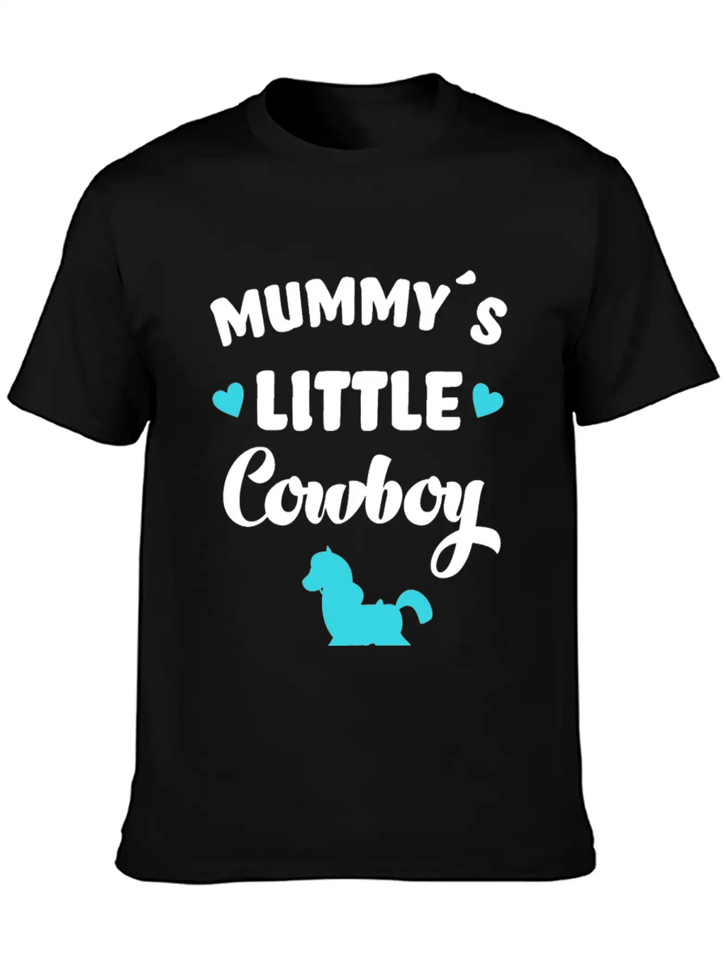 Mummy´s Little Cowboy Horse Rider Horses Classic Cotton Tee – Unisex Comfort For Any Season