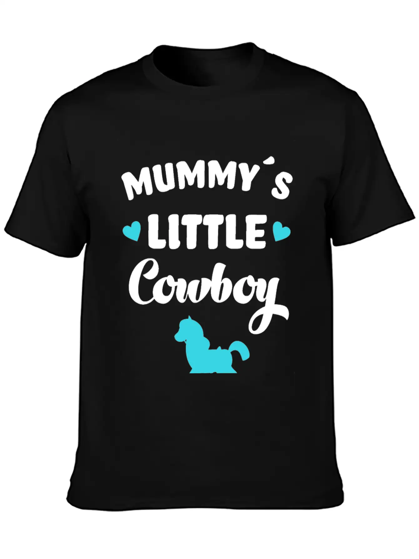 Mummy´s Little Cowboy Horse Rider Horses Classic Cotton Tee – Unisex Comfort For Any Season