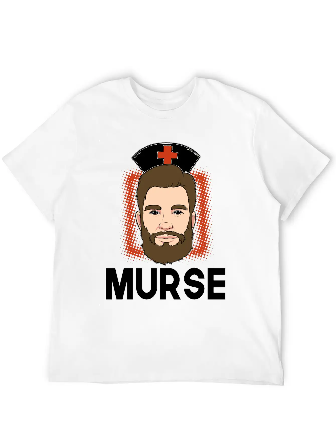 Murse Male Nurse Medicine Hospital First Aid Gift Breathable Soft Cotton T-Shirt – Timeless Casual Look