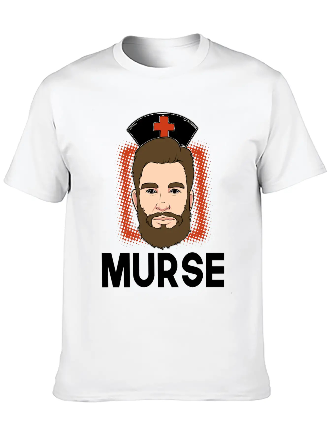 Murse Male Nurse Medicine Hospital First Aid Gift Breathable Soft Cotton T-Shirt – Timeless Casual Look