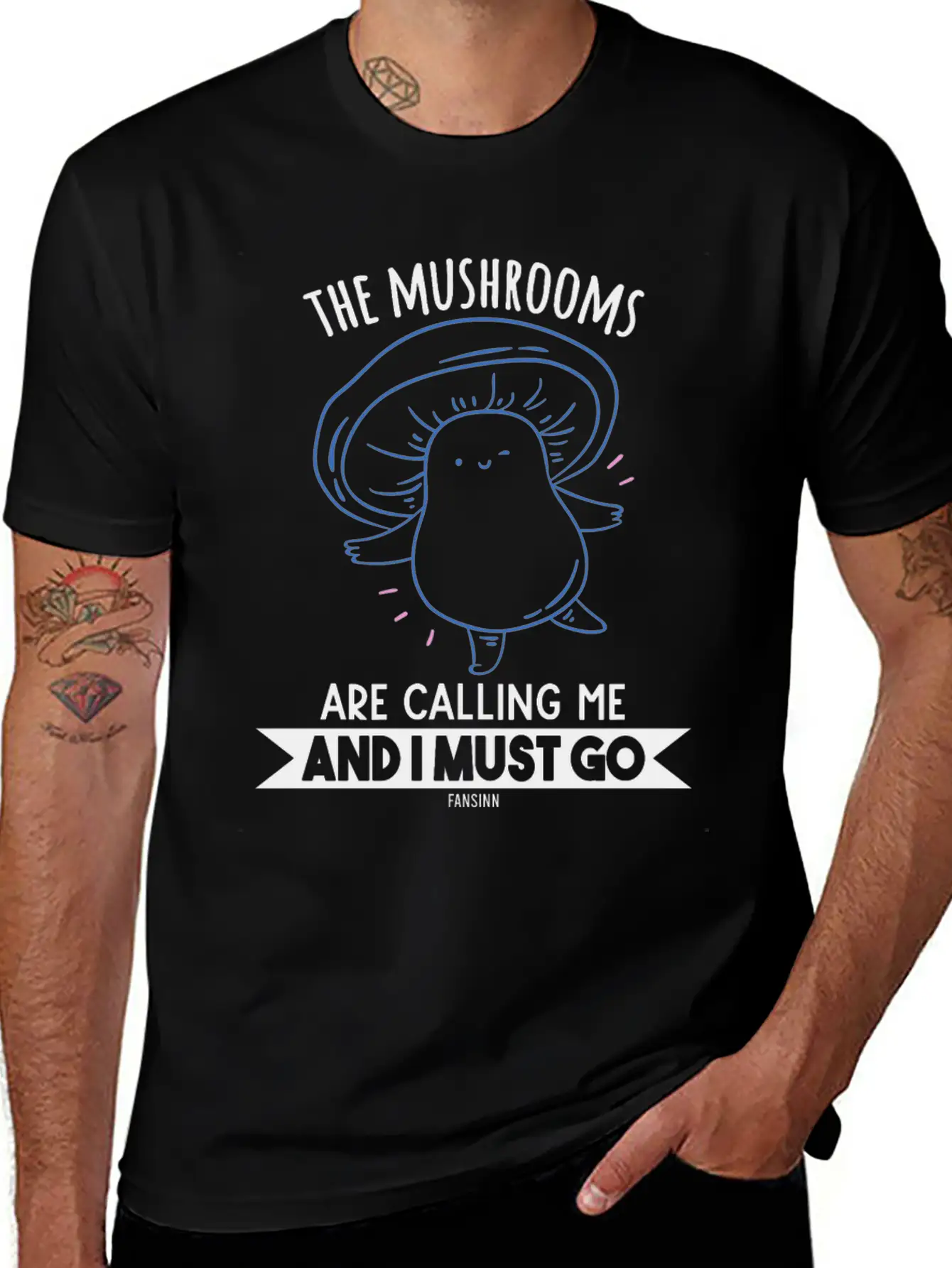 Mushroom Boletus Mushroom Pan Mushroom Pickers Essential Cotton Tee For Daily Outfits – Unisex Style