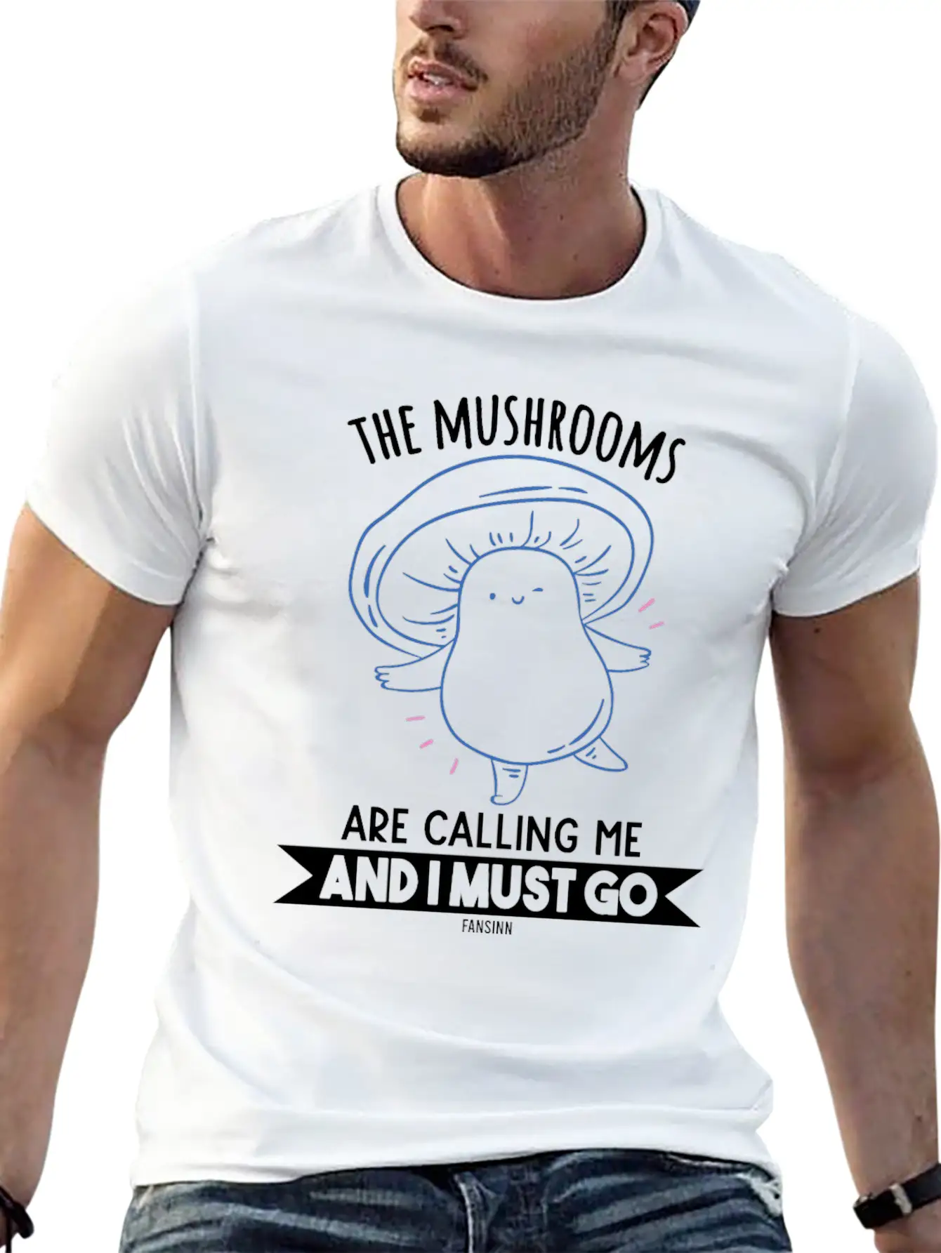Mushroom Boletus Mushroom Pan Mushroom Pickers Essential Cotton Tee For Daily Outfits – Unisex Style