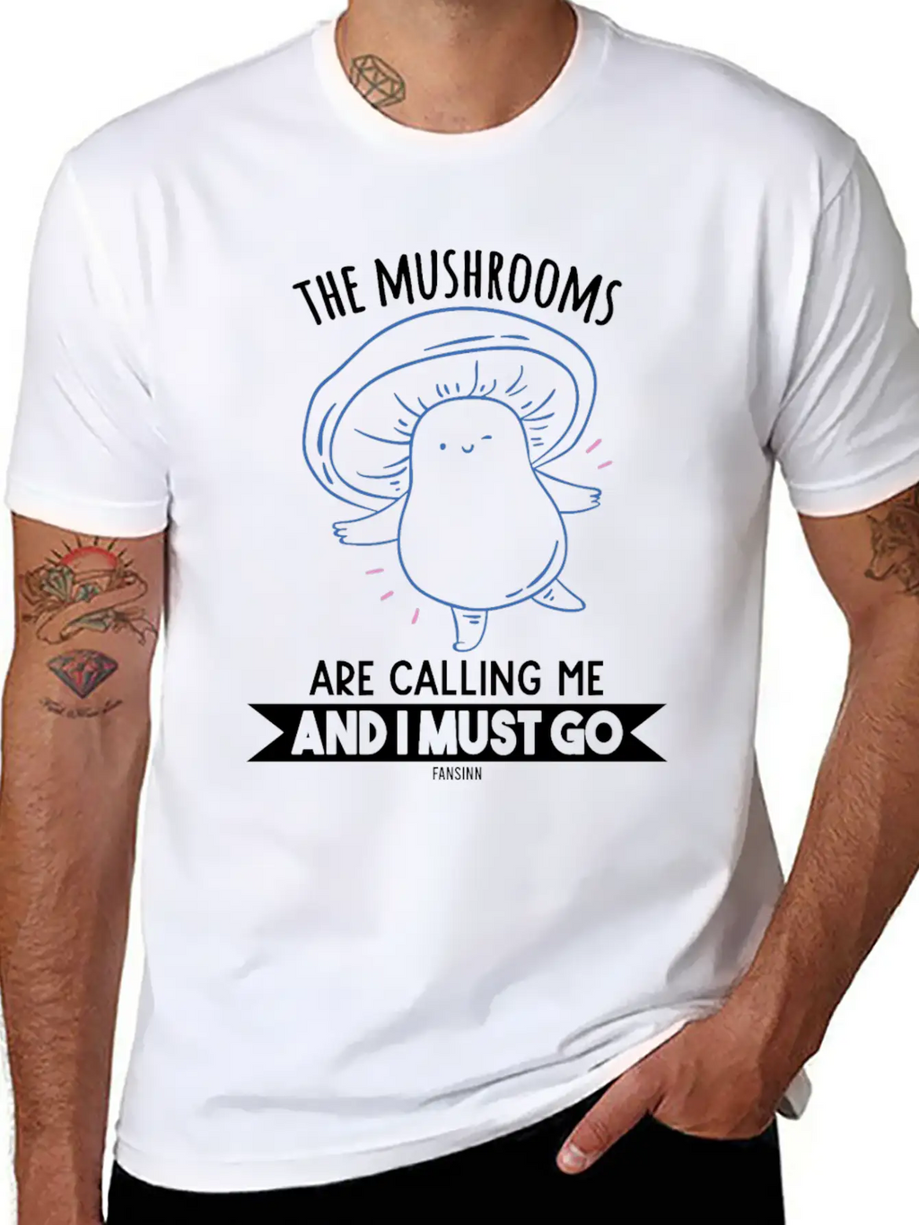 Mushroom Boletus Mushroom Pan Mushroom Pickers Essential Cotton Tee For Daily Outfits – Unisex Style