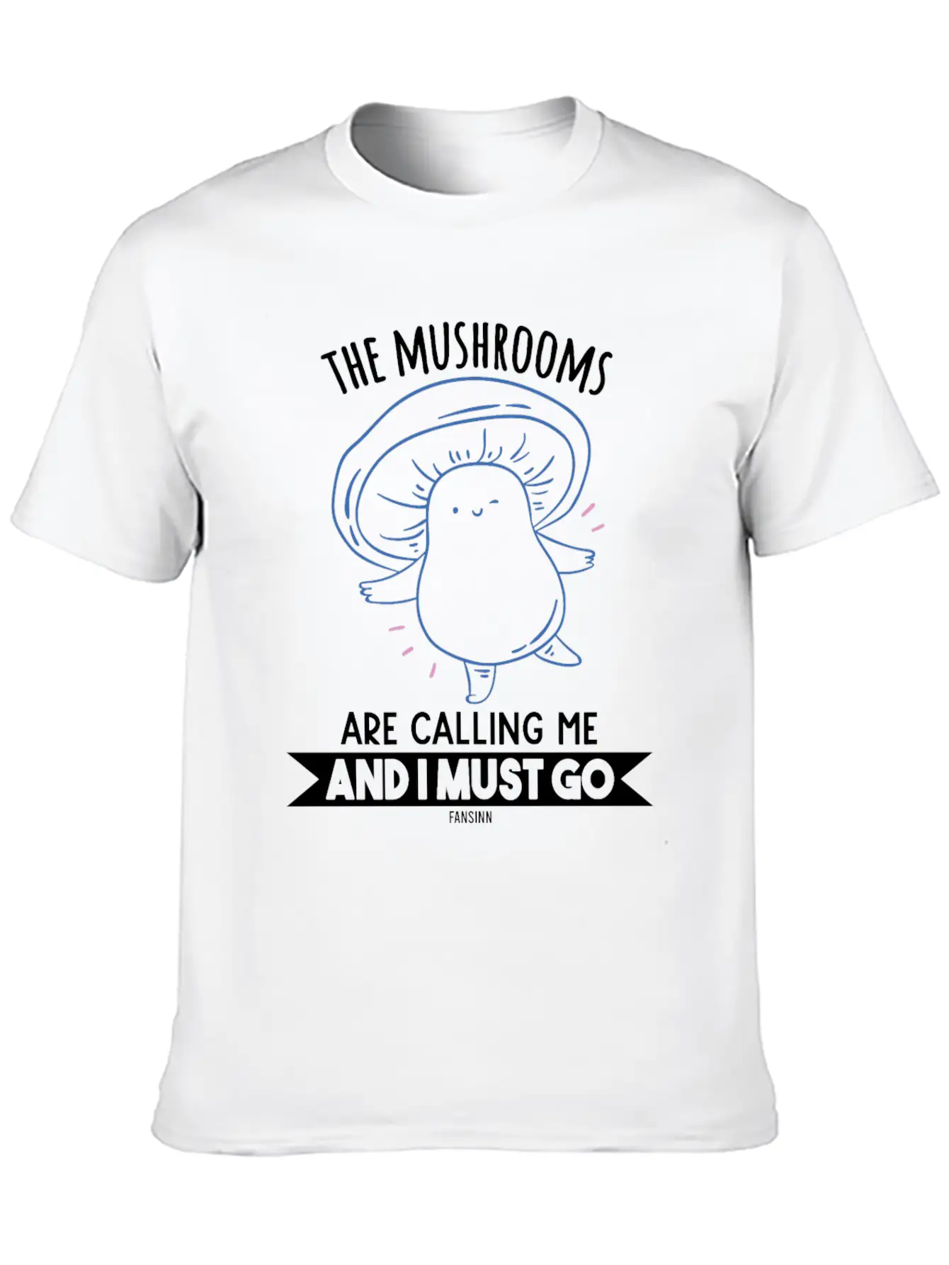 Mushroom Boletus Mushroom Pan Mushroom Pickers Essential Cotton Tee For Daily Outfits – Unisex Style