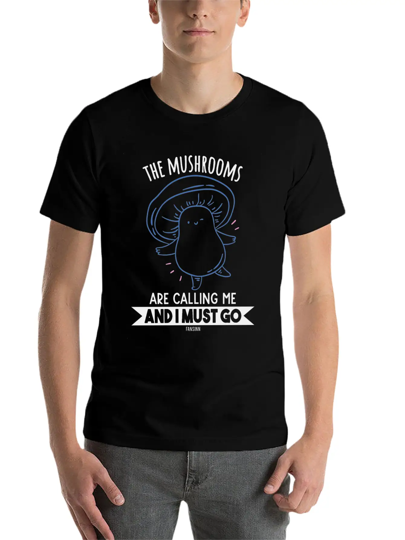 Mushroom Boletus Mushroom Pan Mushroom Pickers Essential Cotton Tee For Daily Outfits – Unisex Style