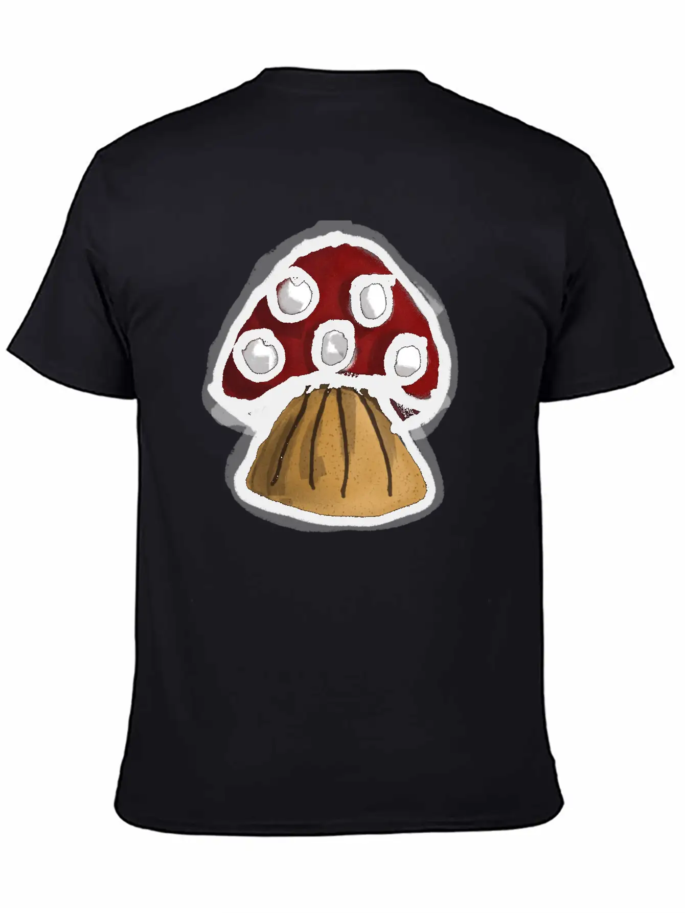 Mushroom Breathable Graphic T-Shirt – Perfect For Casual Days