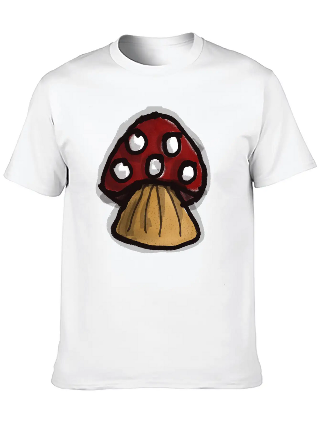 Mushroom Breathable Graphic T-Shirt – Perfect For Casual Days