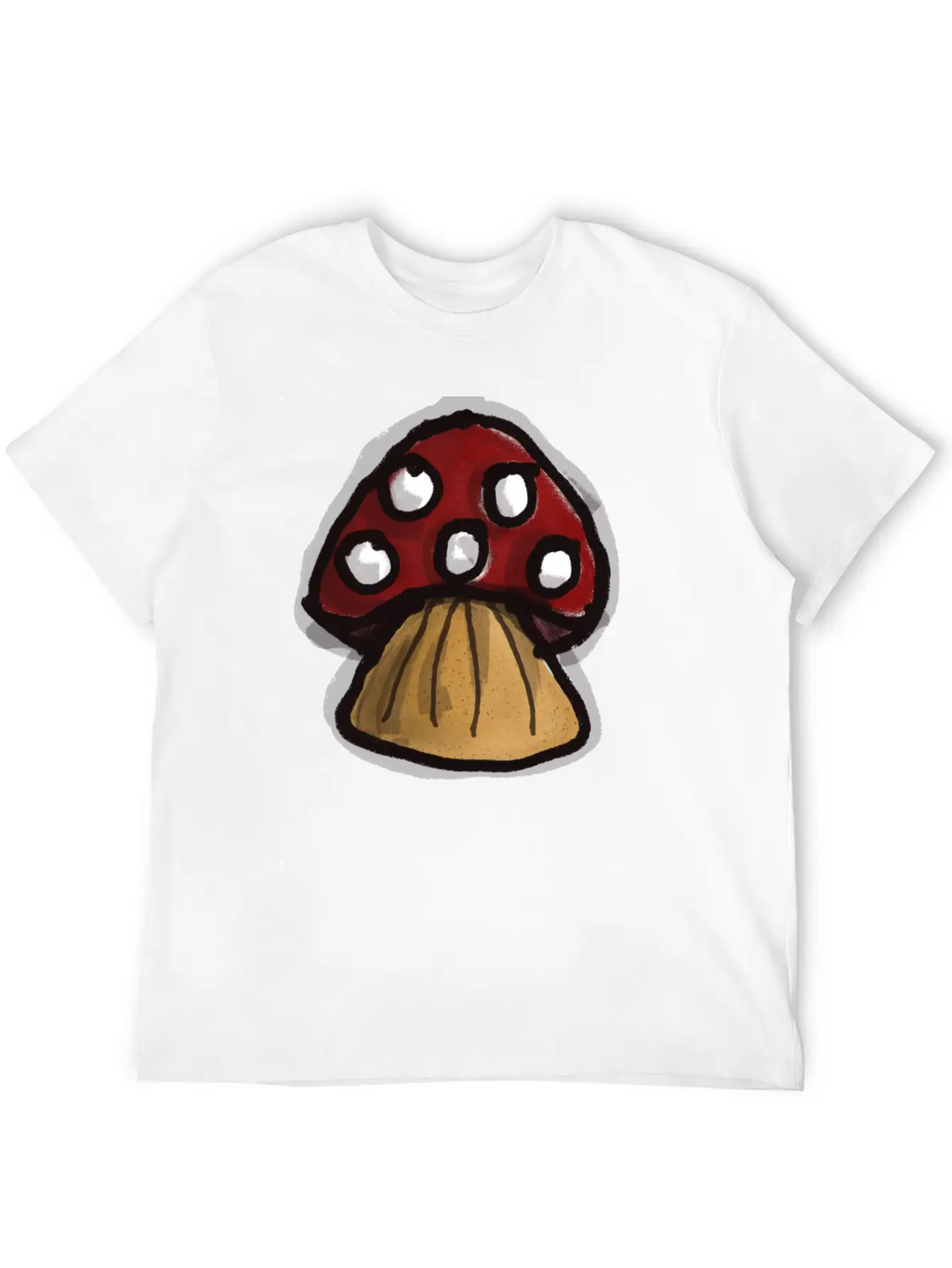 Mushroom Breathable Graphic T-Shirt – Perfect For Casual Days