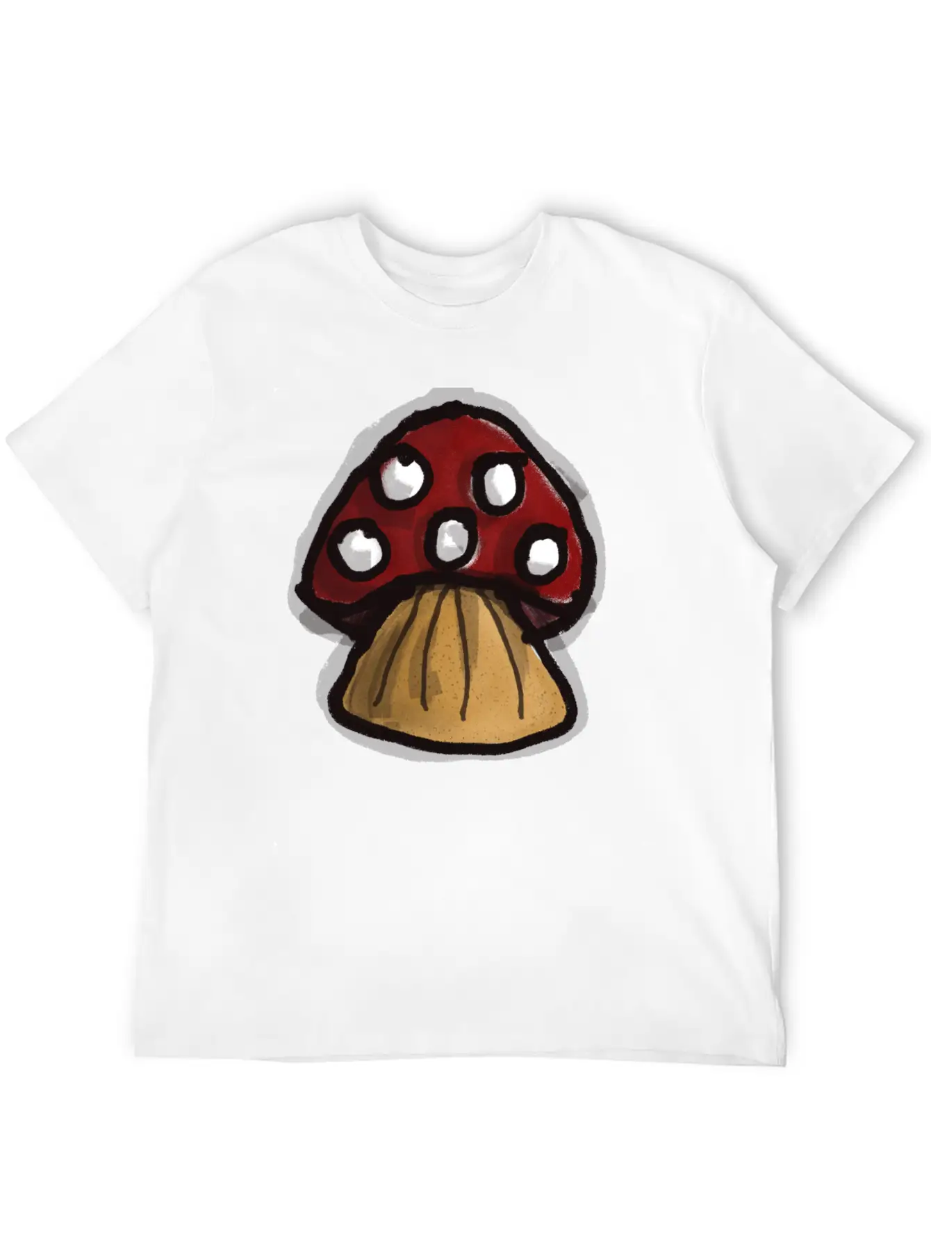 Mushroom Breathable Graphic T-Shirt – Perfect For Casual Days