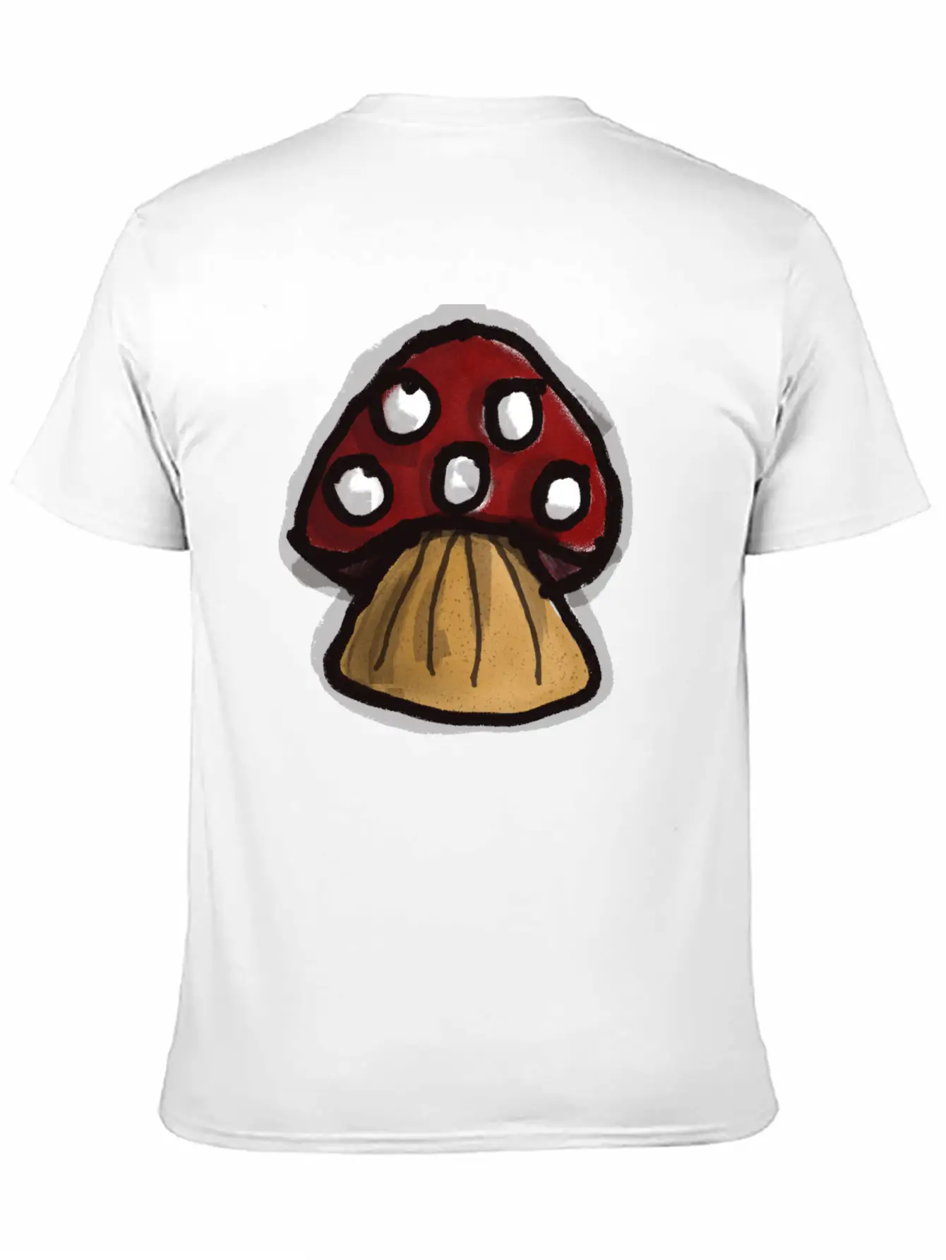 Mushroom Breathable Graphic T-Shirt – Perfect For Casual Days