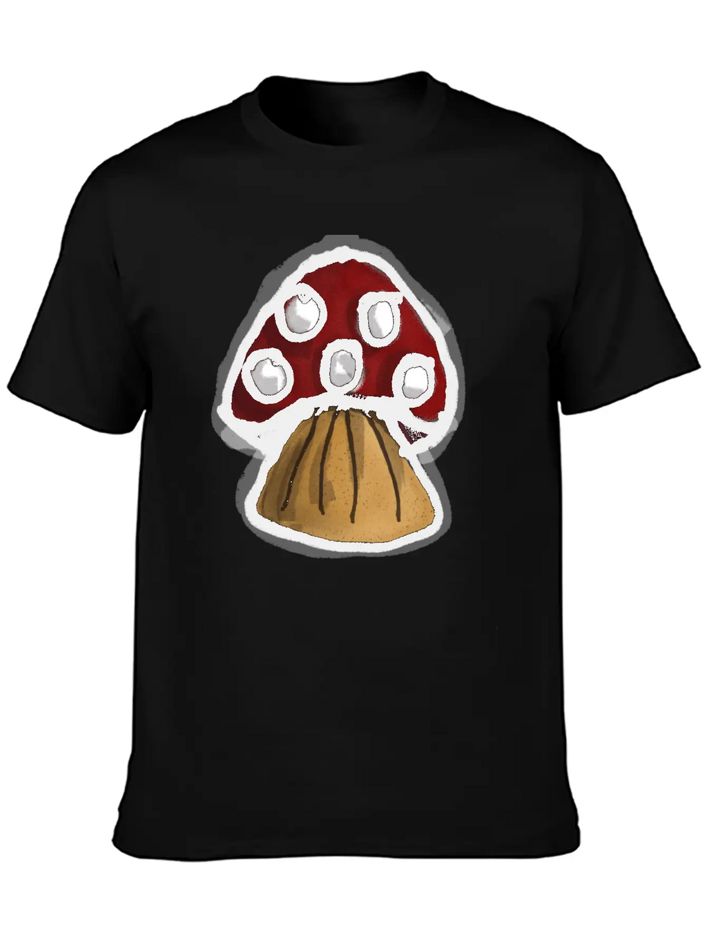Mushroom Breathable Graphic T-Shirt – Perfect For Casual Days