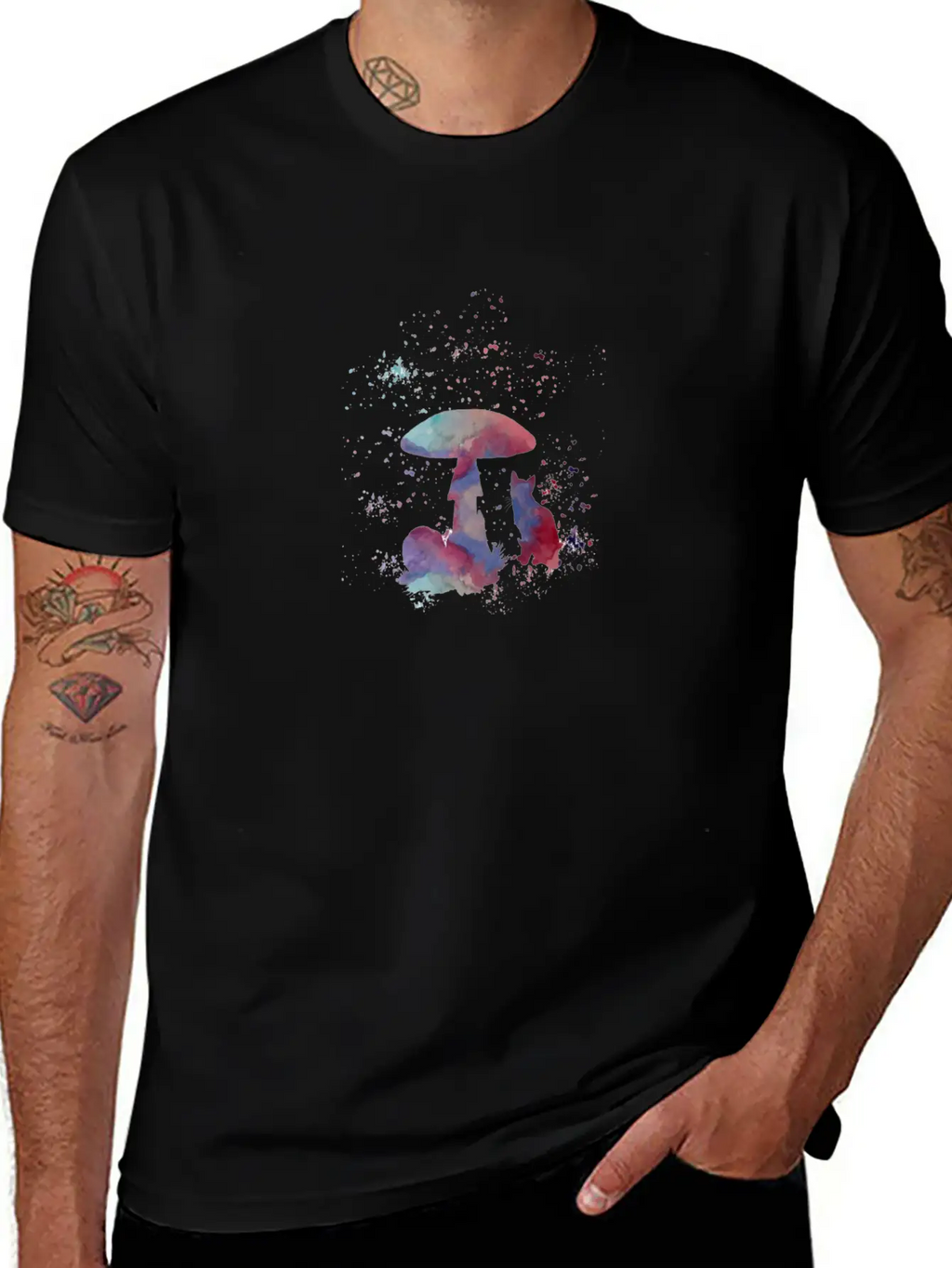 Mushroom Cat Timeless Short Sleeve Tee – Comfy And Minimalist Design