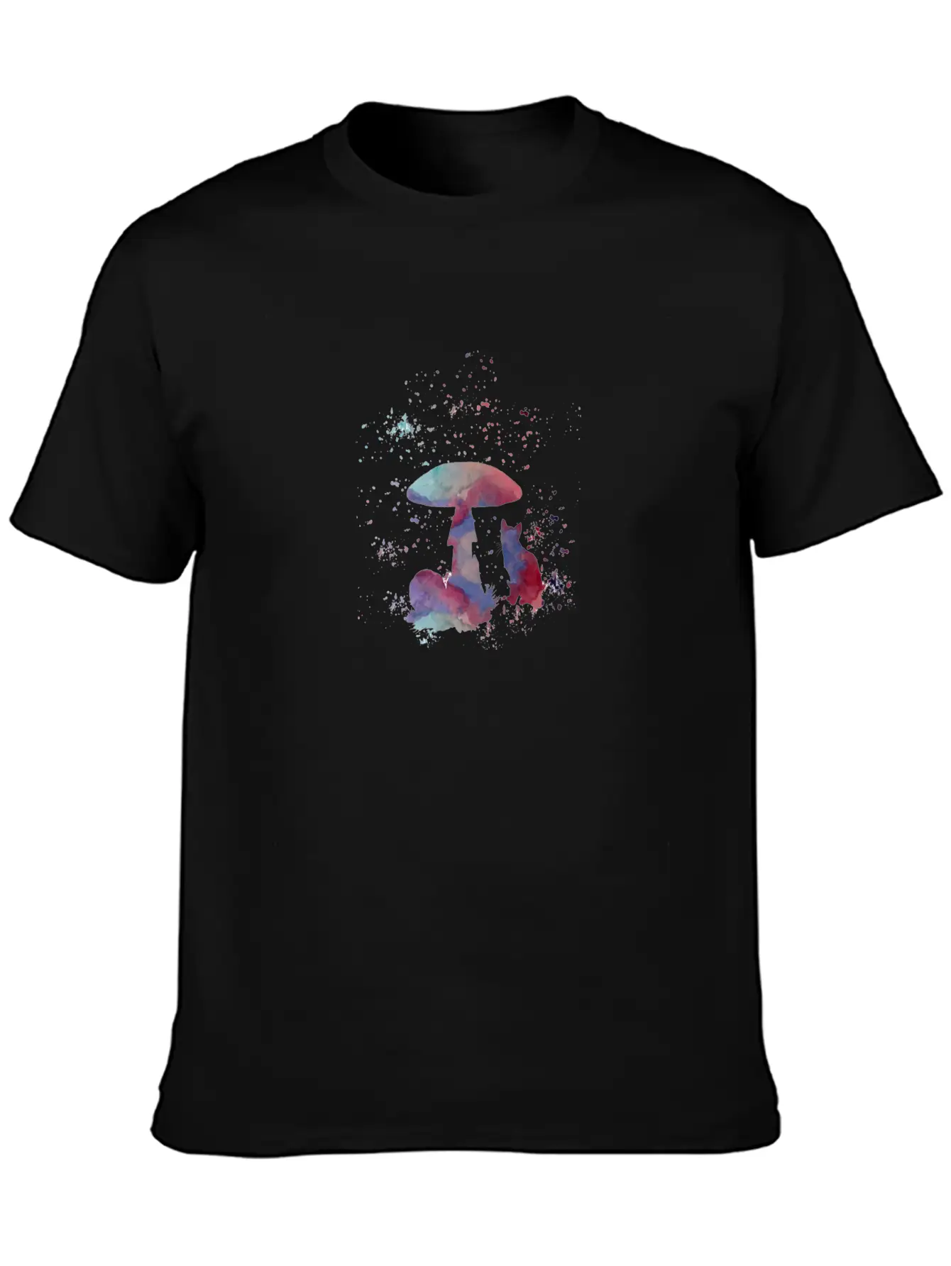 Mushroom Cat Timeless Short Sleeve Tee – Comfy And Minimalist Design