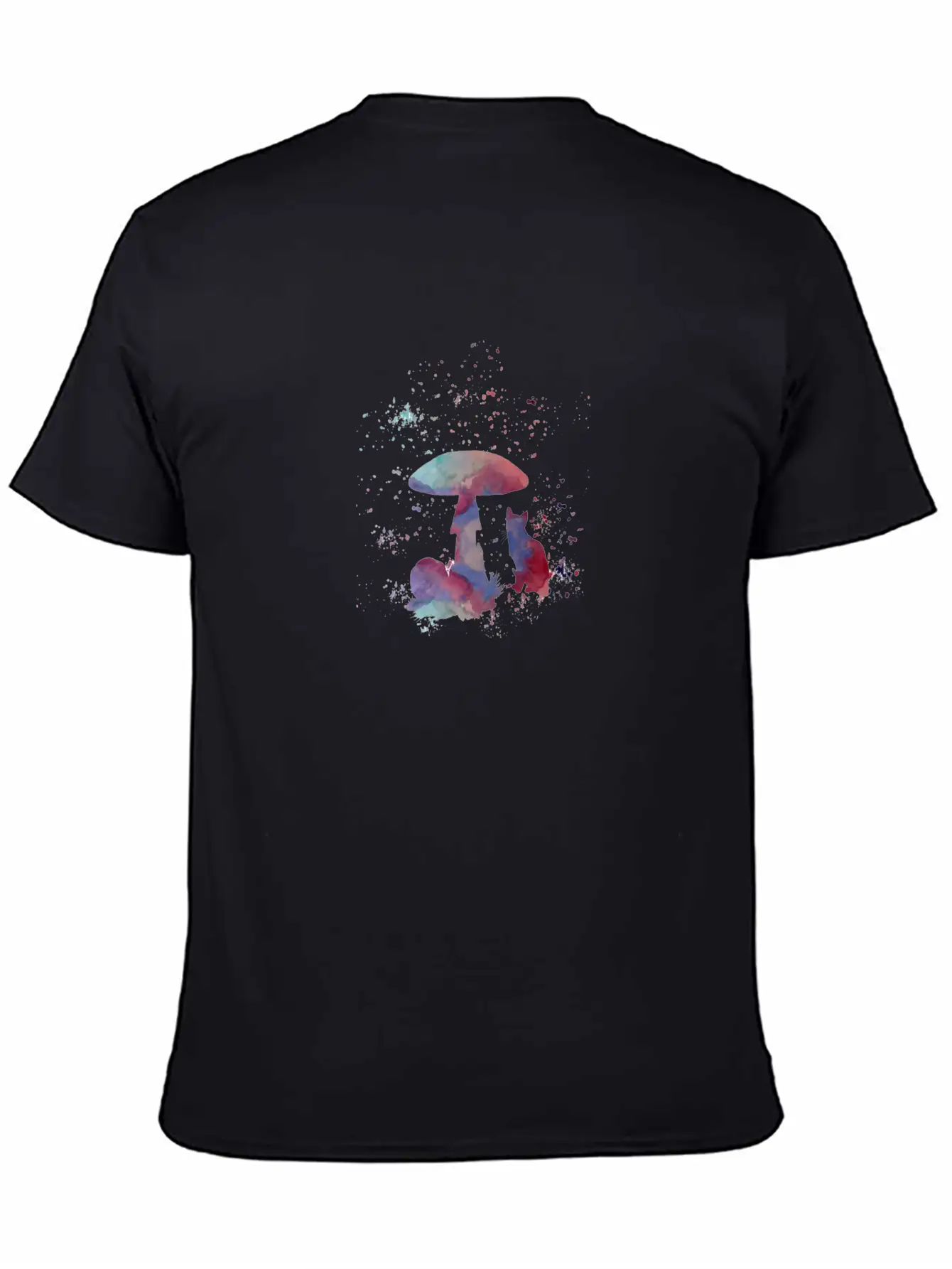 Mushroom Cat Timeless Short Sleeve Tee – Comfy And Minimalist Design