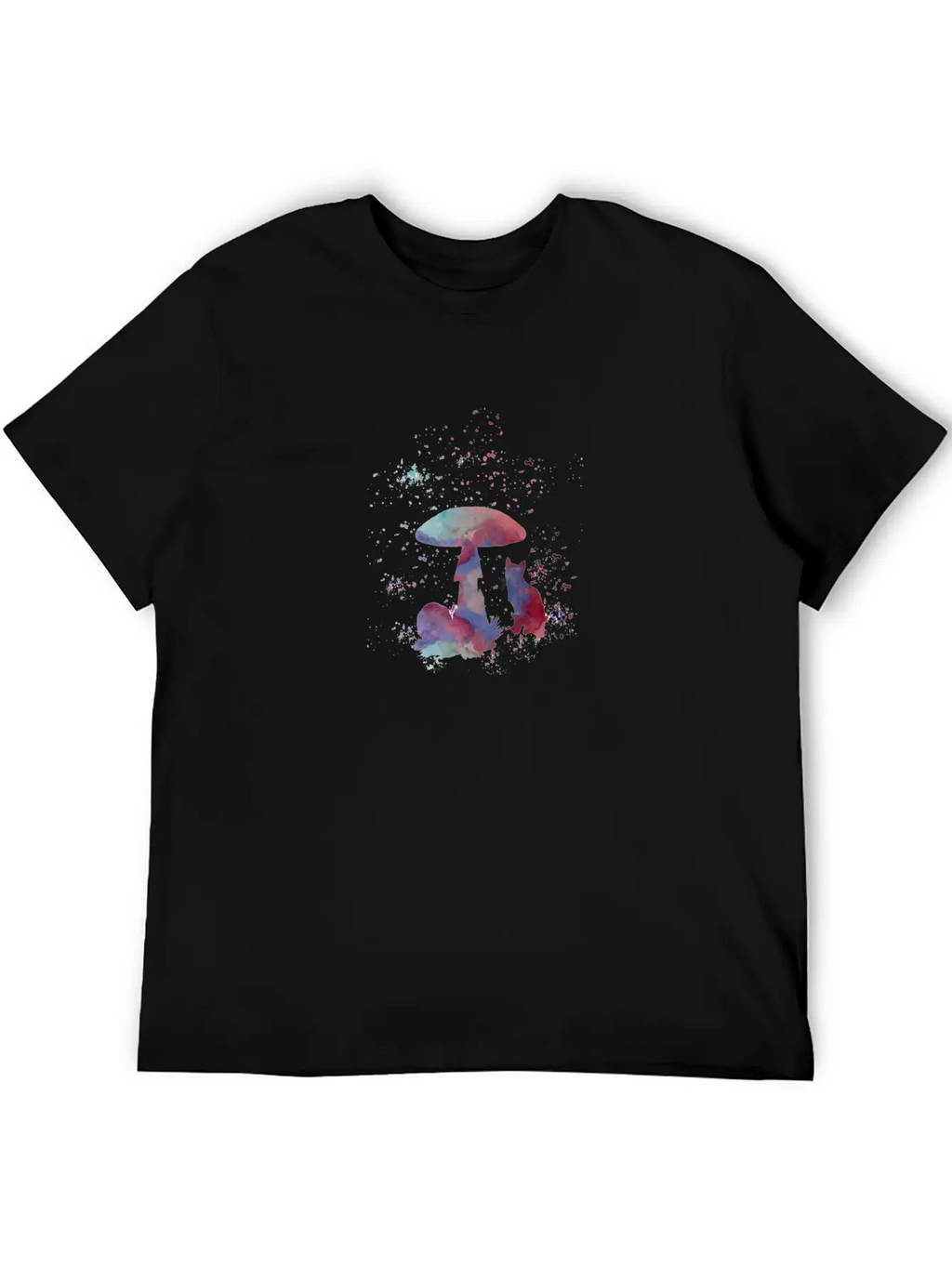 Mushroom Cat Timeless Short Sleeve Tee – Comfy And Minimalist Design