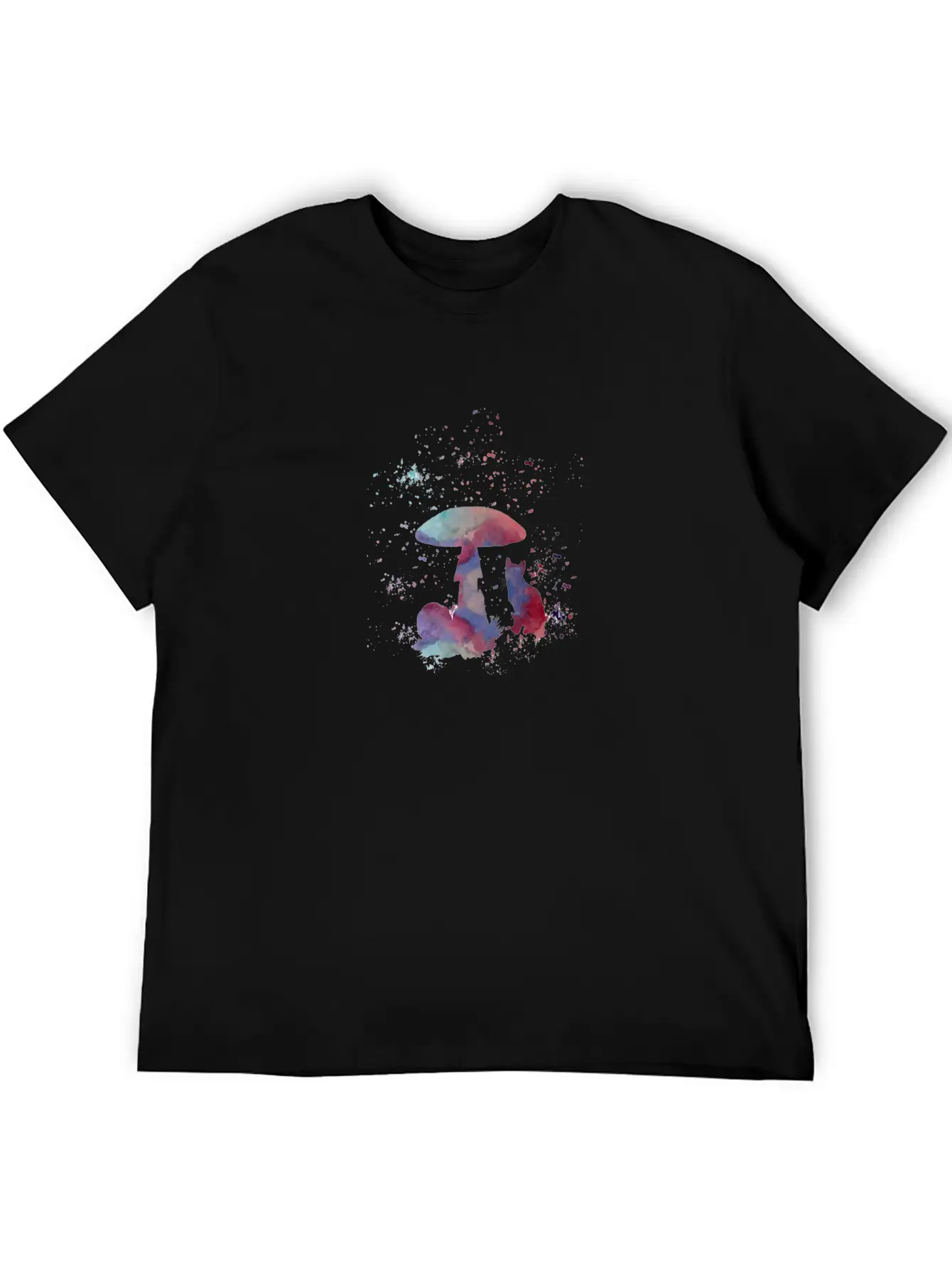 Mushroom Cat Timeless Short Sleeve Tee – Comfy And Minimalist Design