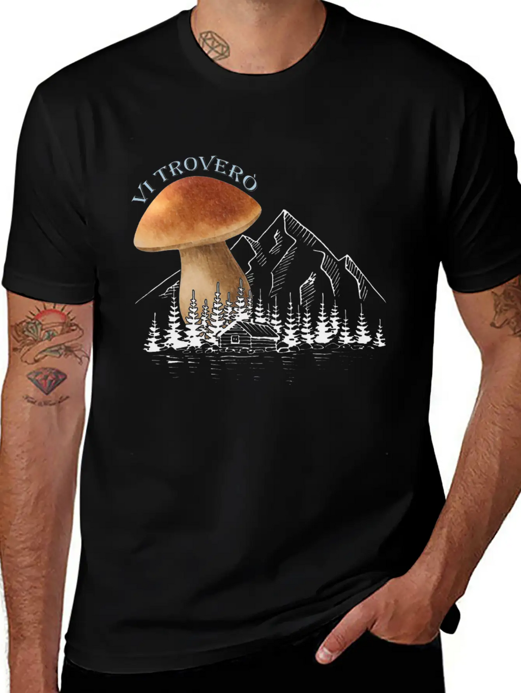 Mushroom Collectors For Hiking Mushrooms Porcino Classic Cotton Tee – Unisex Comfort For Any Season