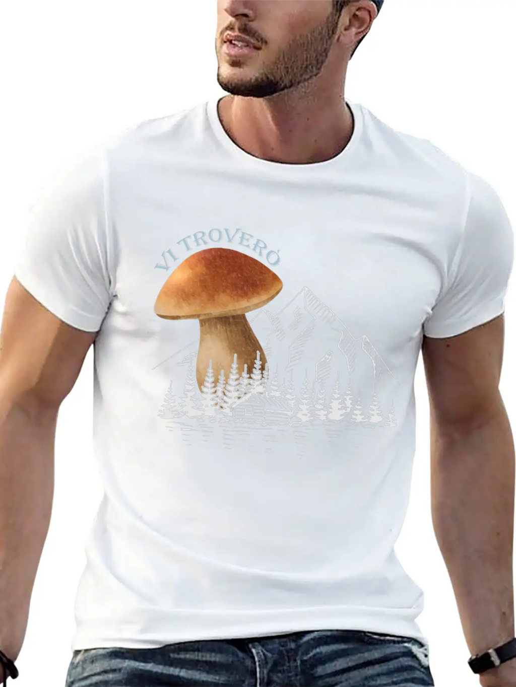 Mushroom Collectors For Hiking Mushrooms Porcino Classic Cotton Tee – Unisex Comfort For Any Season