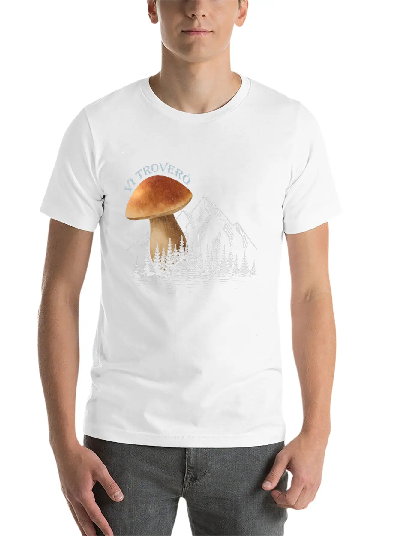 Mushroom Collectors For Hiking Mushrooms Porcino Classic Cotton Tee – Unisex Comfort For Any Season