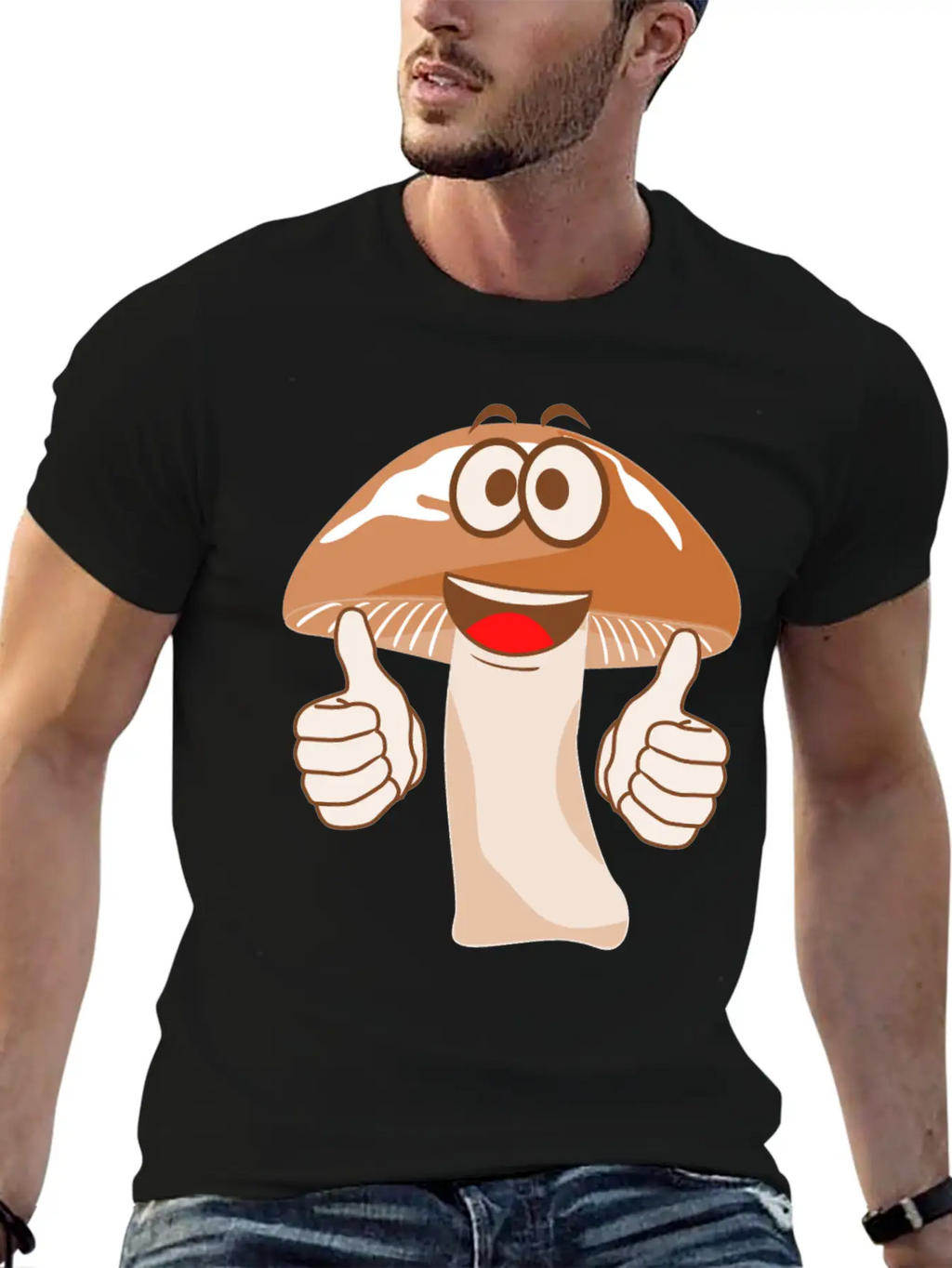 Mushroom Mushroom Collectors Essential Cotton Tee For Daily Outfits – Unisex Style