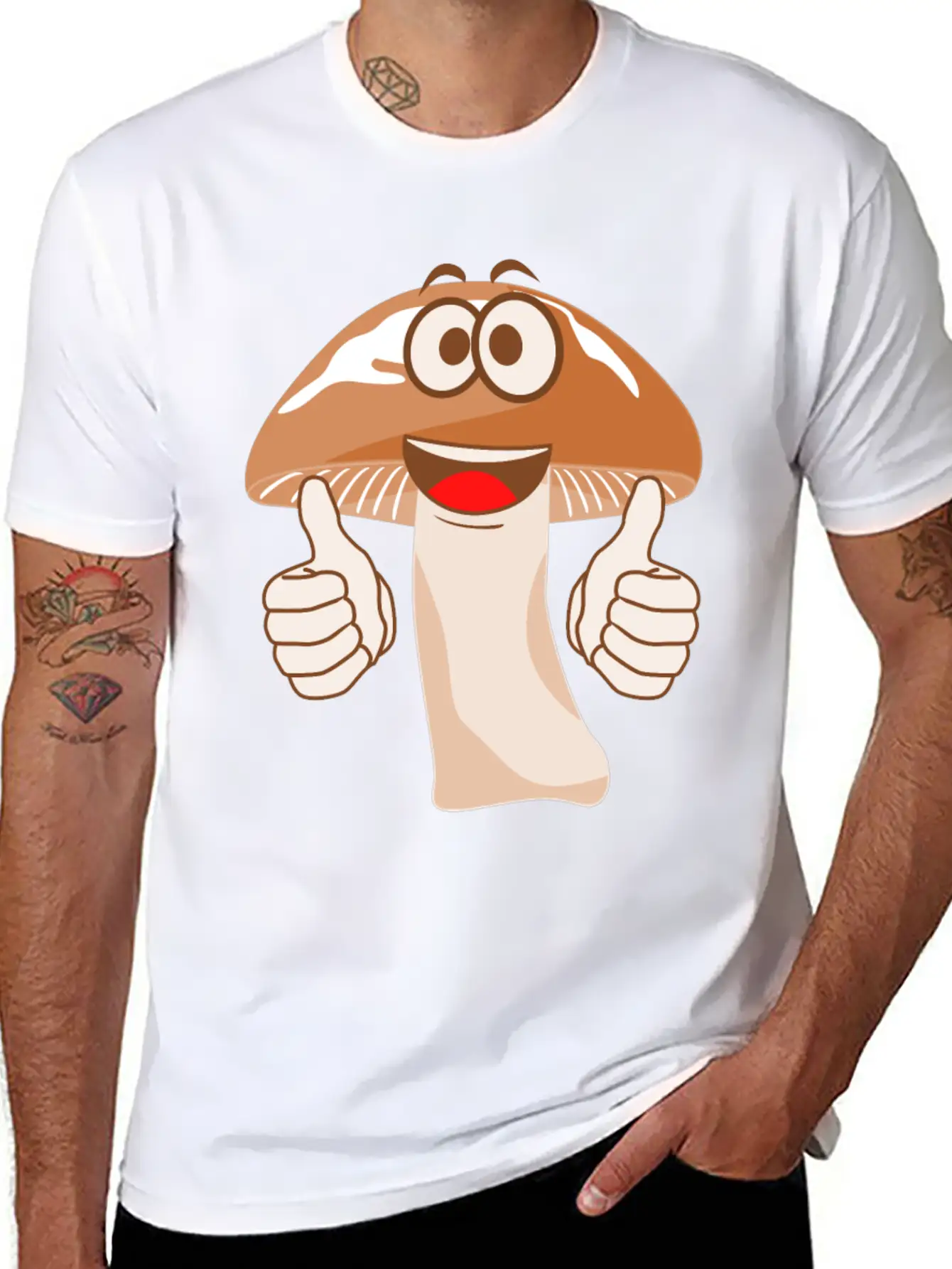 Mushroom Mushroom Collectors Essential Cotton Tee For Daily Outfits – Unisex Style