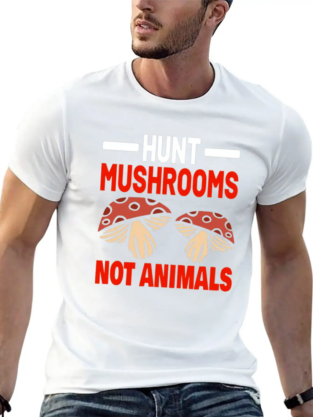 Mushroom Picker Mushroom Farmer Mushroom Basket Basic Graphic T-Shirt – Daily Comfort In Soft Cotton