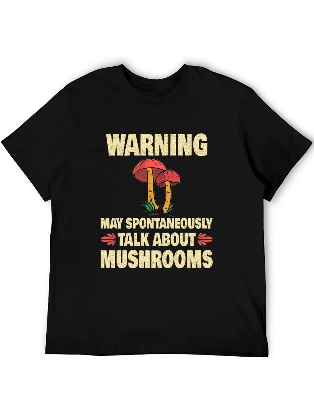 Mushroom Picker Mushroom Farmer Mushroom Basket Timeless Short Sleeve Tee – Comfy And Minimalist Design