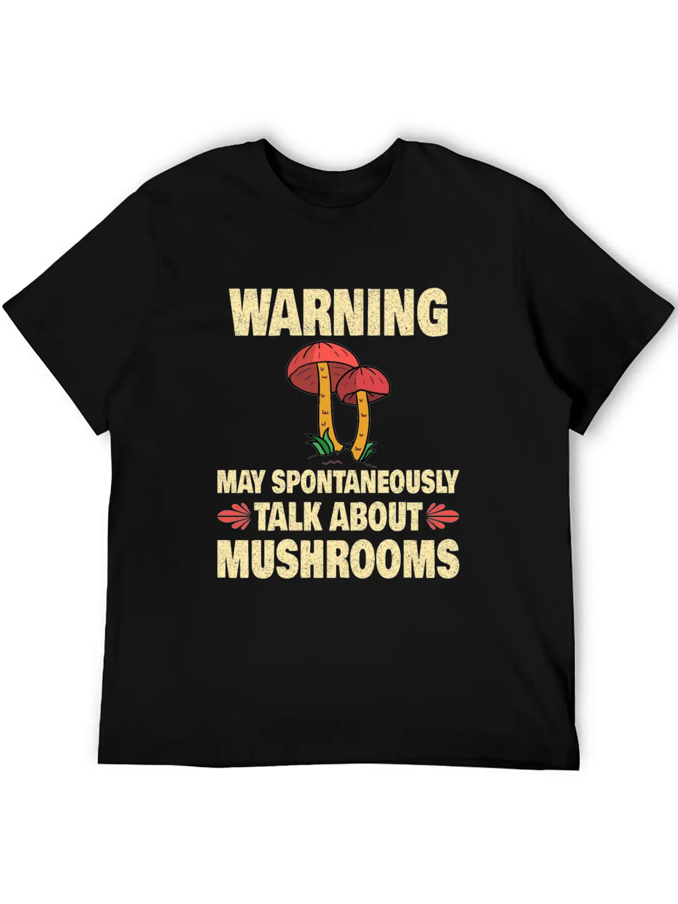 Mushroom Picker Mushroom Farmer Mushroom Basket Timeless Short Sleeve Tee – Comfy And Minimalist Design