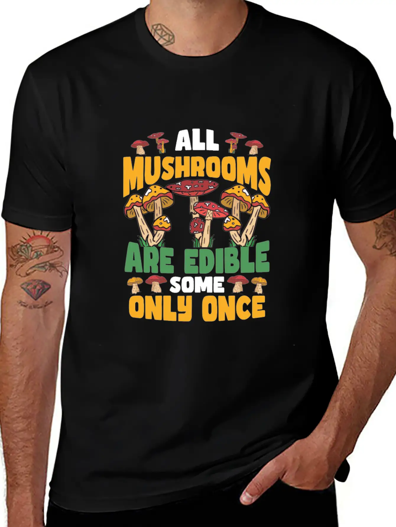 Mushroom Picker Mushroom Picker Gifts Timeless Short Sleeve Tee – Comfy And Minimalist Design