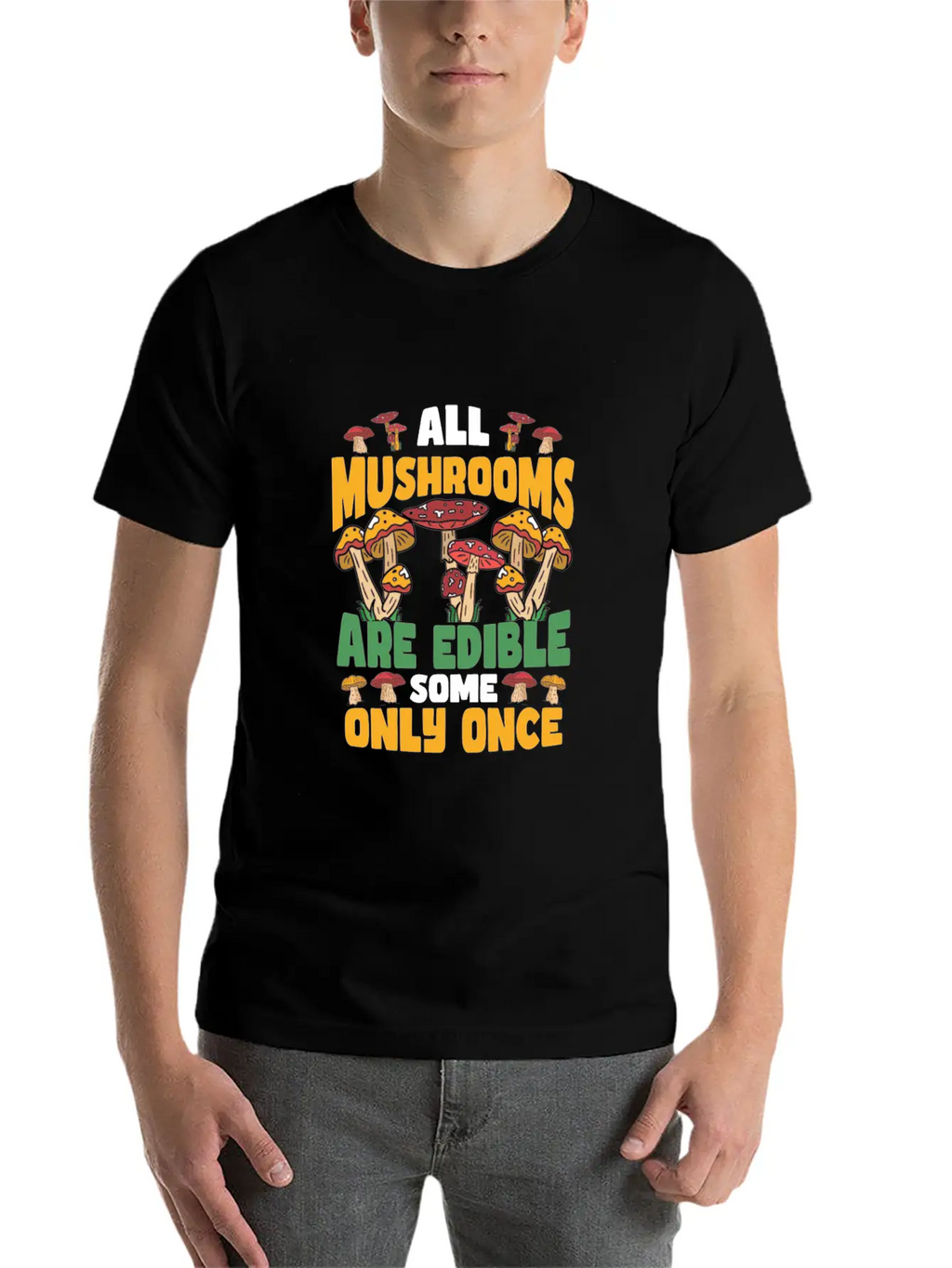 Mushroom Picker Mushroom Picker Gifts Timeless Short Sleeve Tee – Comfy And Minimalist Design
