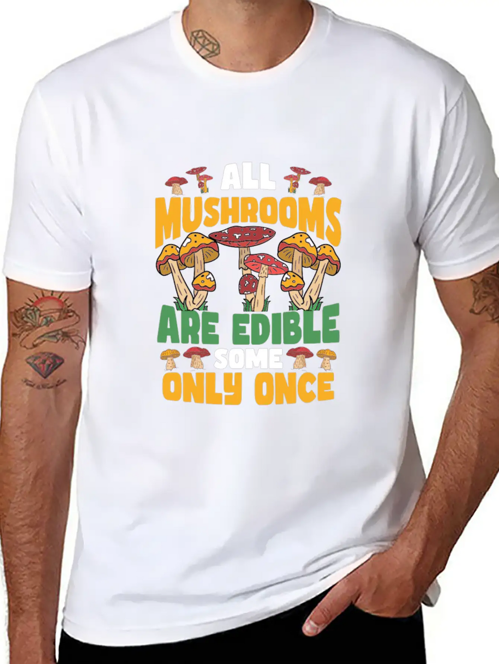 Mushroom Picker Mushroom Picker Gifts Timeless Short Sleeve Tee – Comfy And Minimalist Design