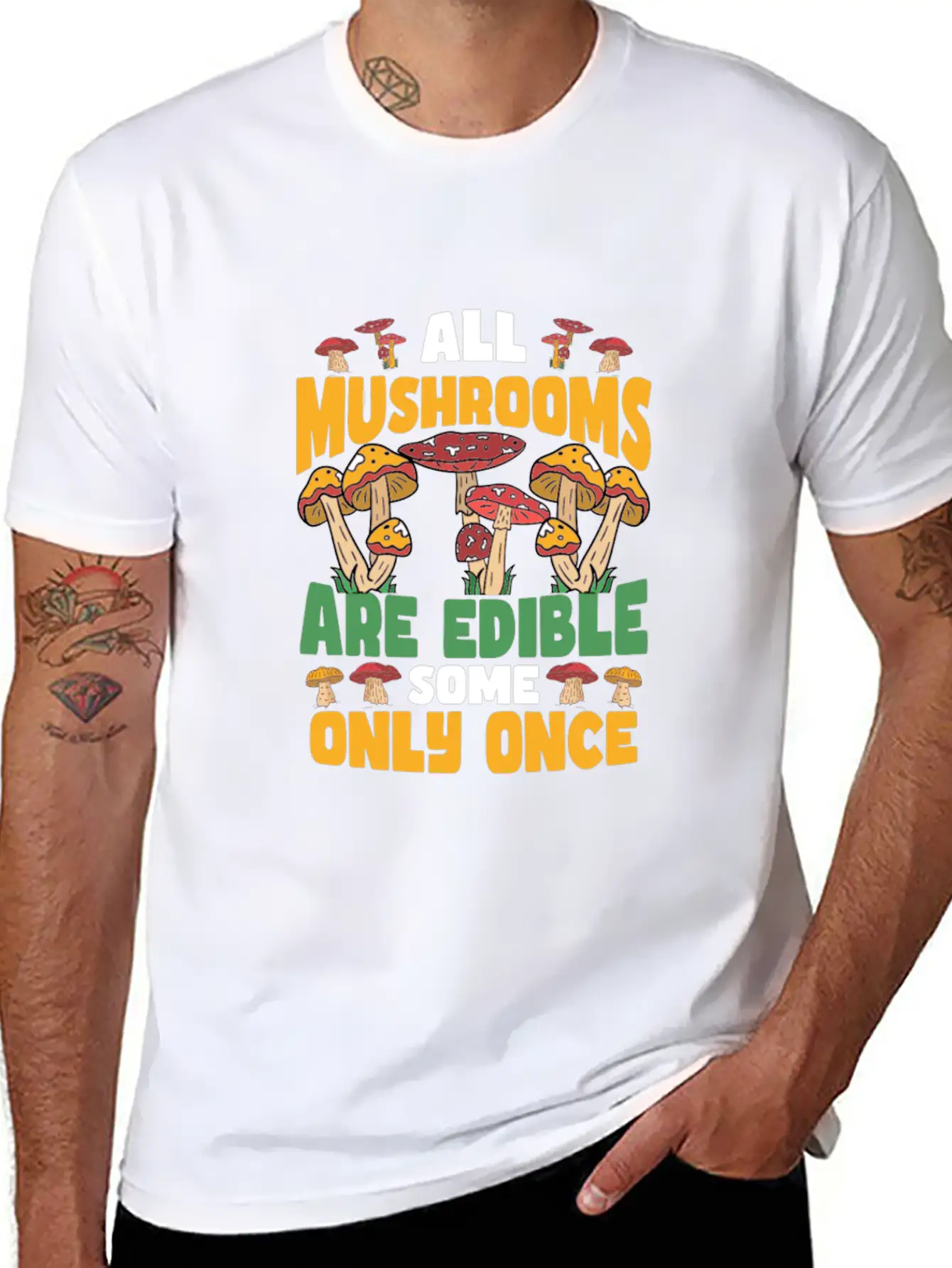 Mushroom Picker Mushroom Picker Gifts Timeless Short Sleeve Tee – Comfy And Minimalist Design