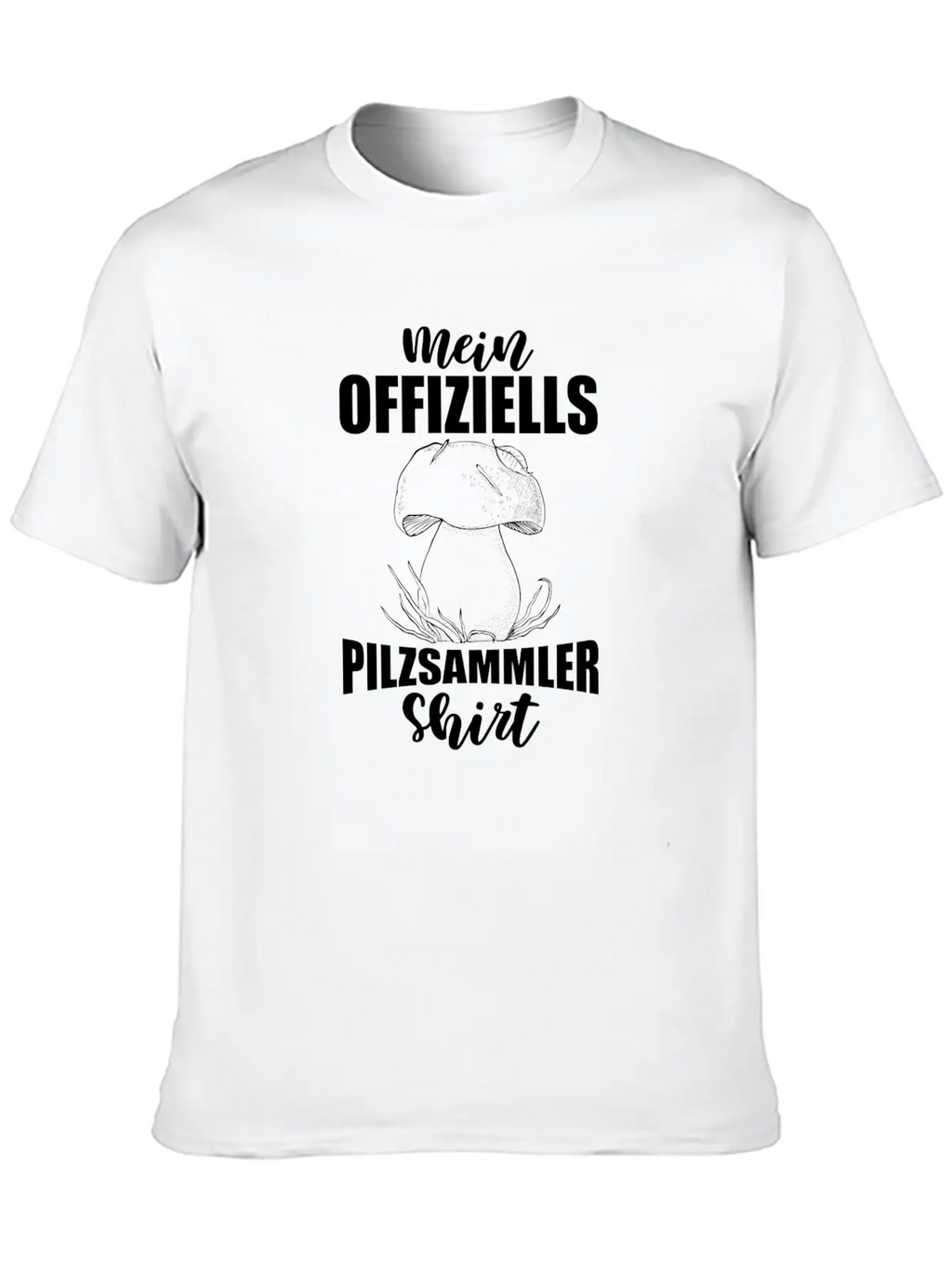 Mushroom Picker Shirt Mushrooms Nature Forest Sayi Breathable Soft Cotton T-Shirt – Timeless Casual Look