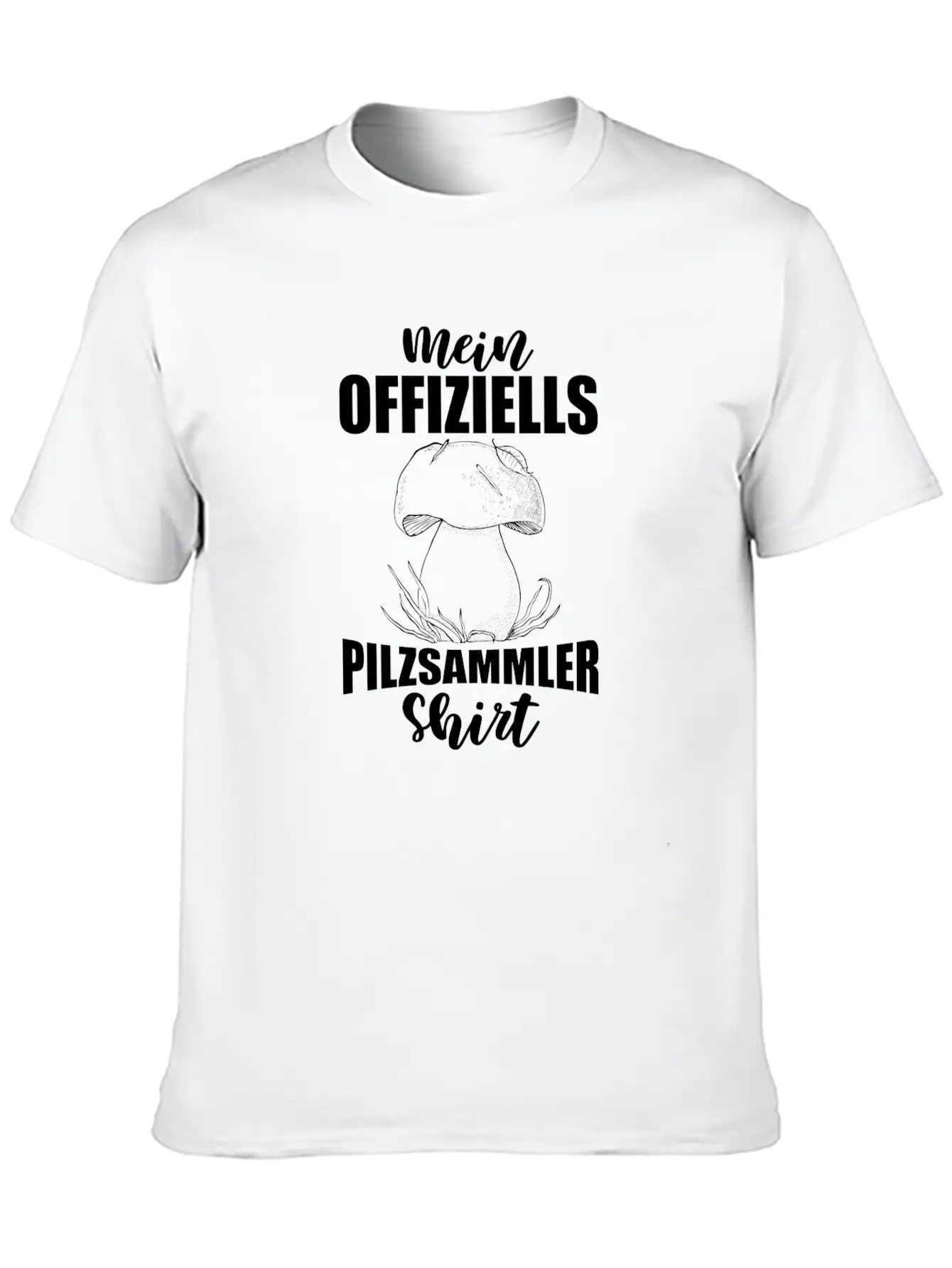 Mushroom Picker Shirt Mushrooms Nature Forest Sayi Breathable Soft Cotton T-Shirt – Timeless Casual Look