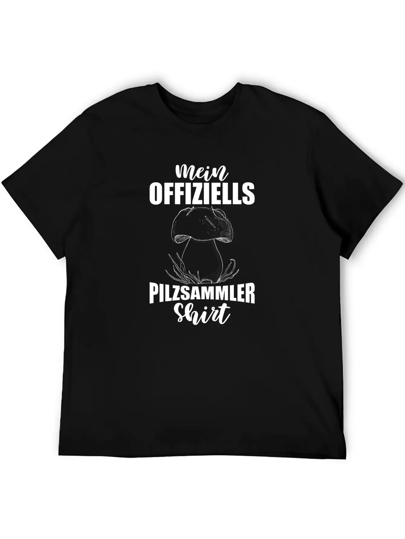 Mushroom Picker Shirt Mushrooms Nature Forest Sayi Breathable Soft Cotton T-Shirt – Timeless Casual Look