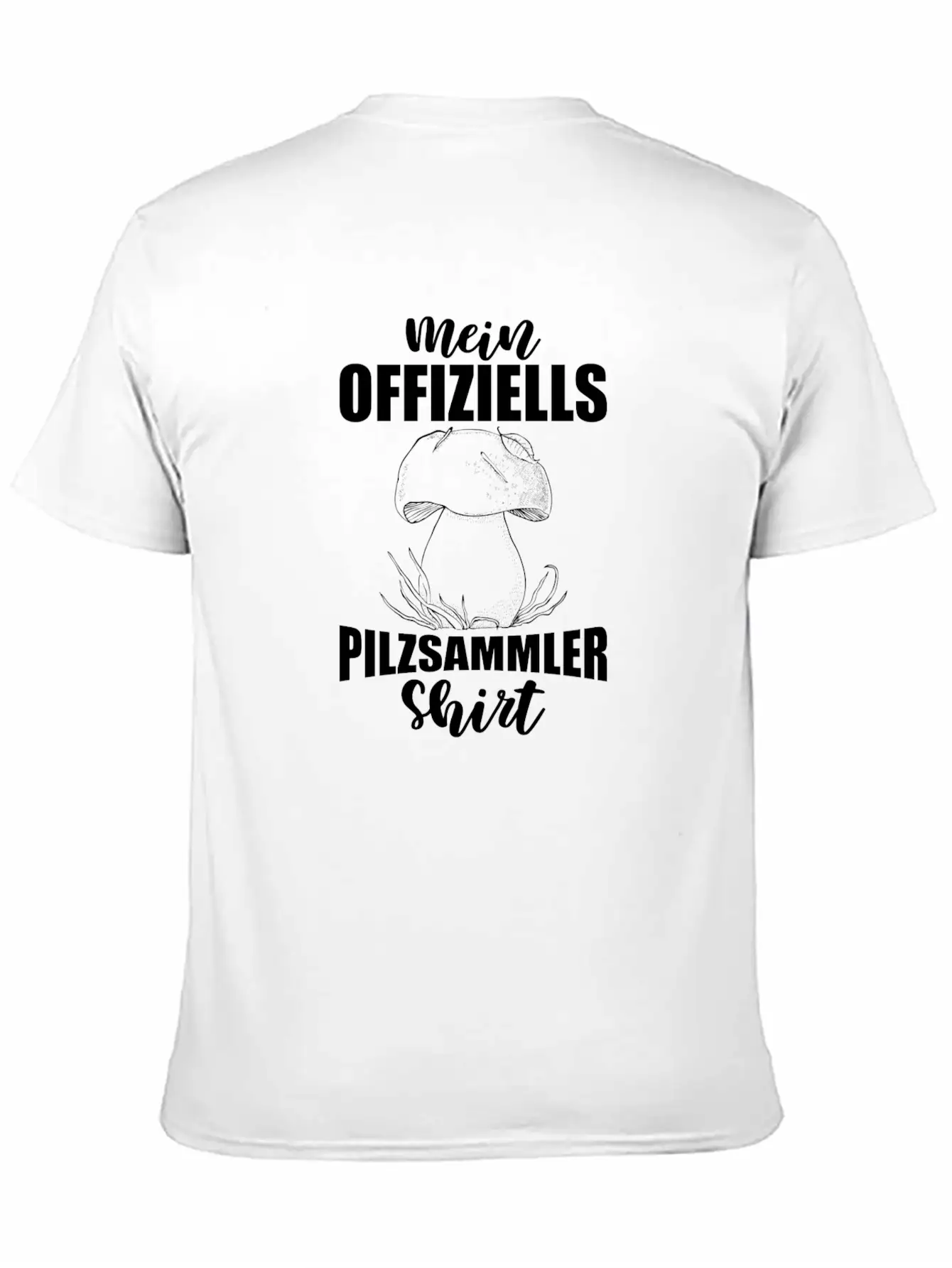Mushroom Picker Shirt Mushrooms Nature Forest Sayi Breathable Soft Cotton T-Shirt – Timeless Casual Look