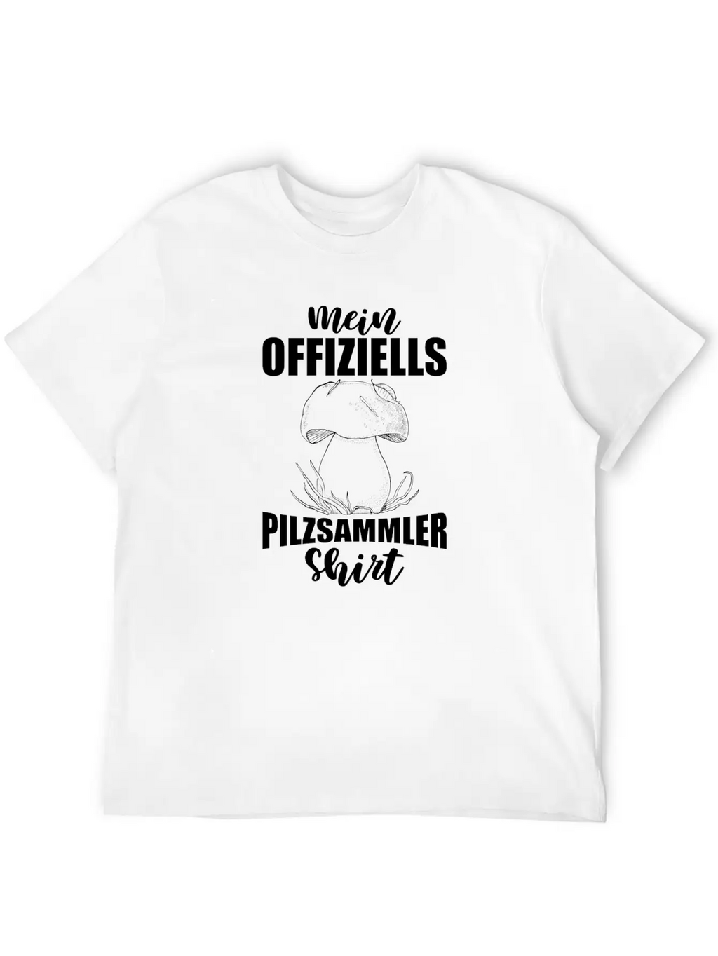 Mushroom Picker Shirt Mushrooms Nature Forest Sayi Breathable Soft Cotton T-Shirt – Timeless Casual Look