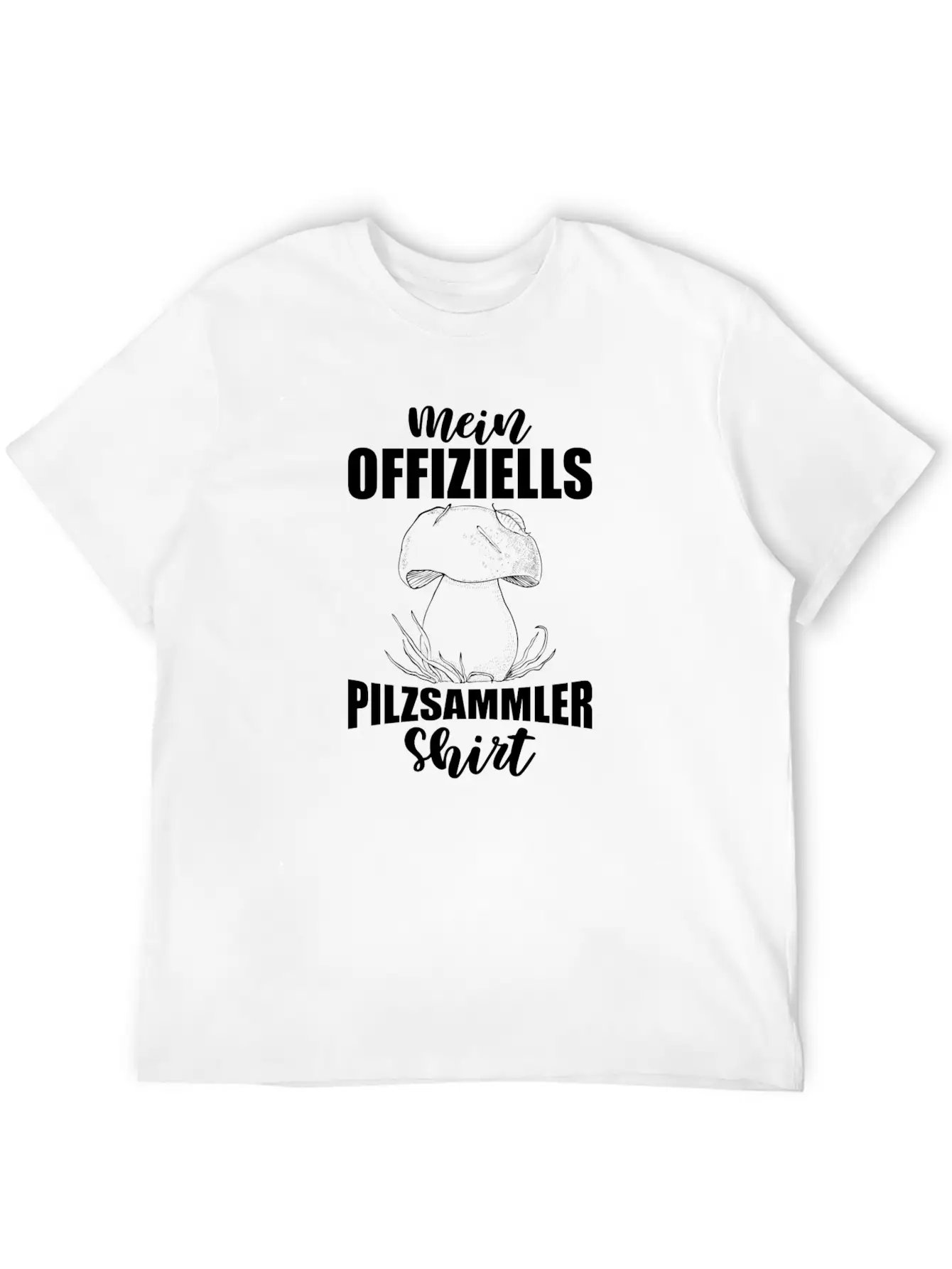 Mushroom Picker Shirt Mushrooms Nature Forest Sayi Breathable Soft Cotton T-Shirt – Timeless Casual Look