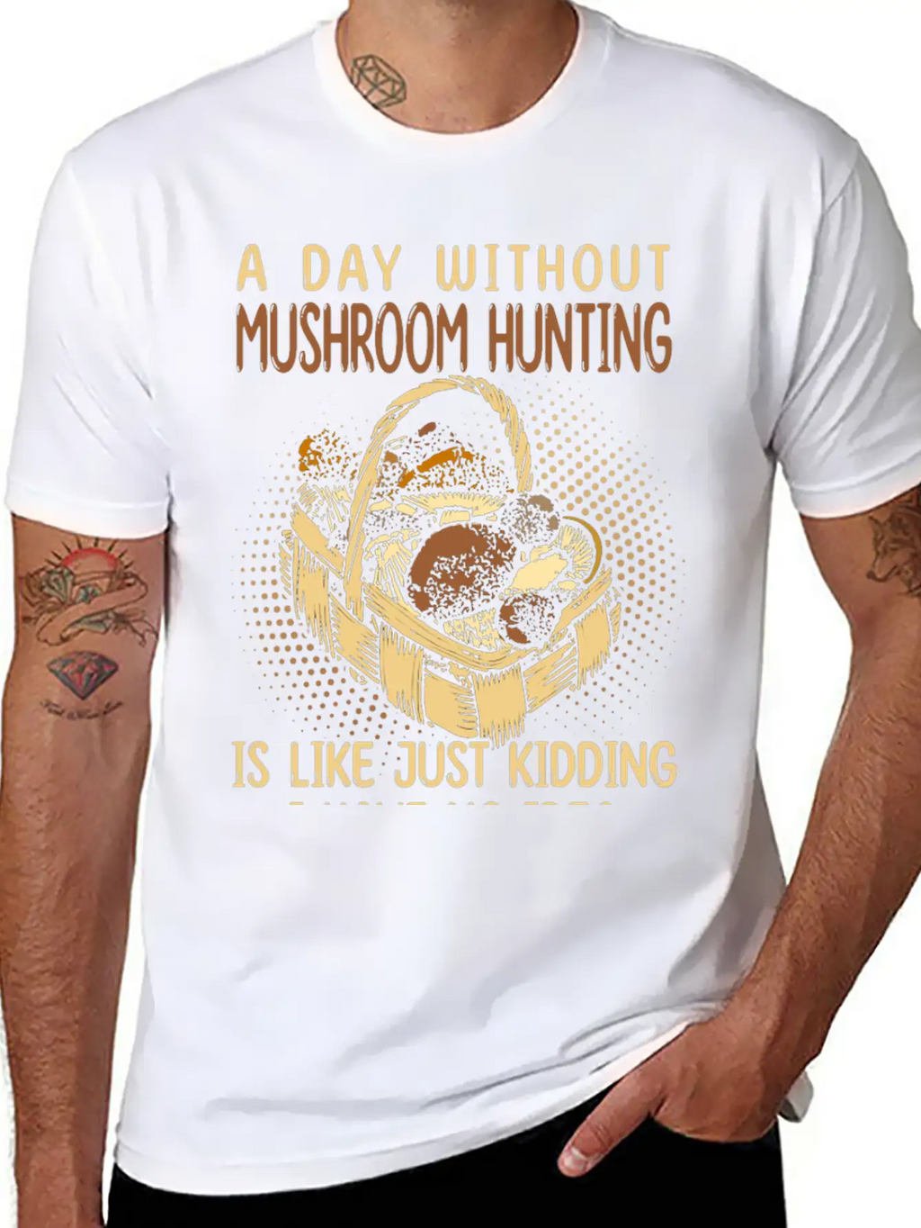 Mushroom Pickers Breathable Graphic T-Shirt – Perfect For Casual Days