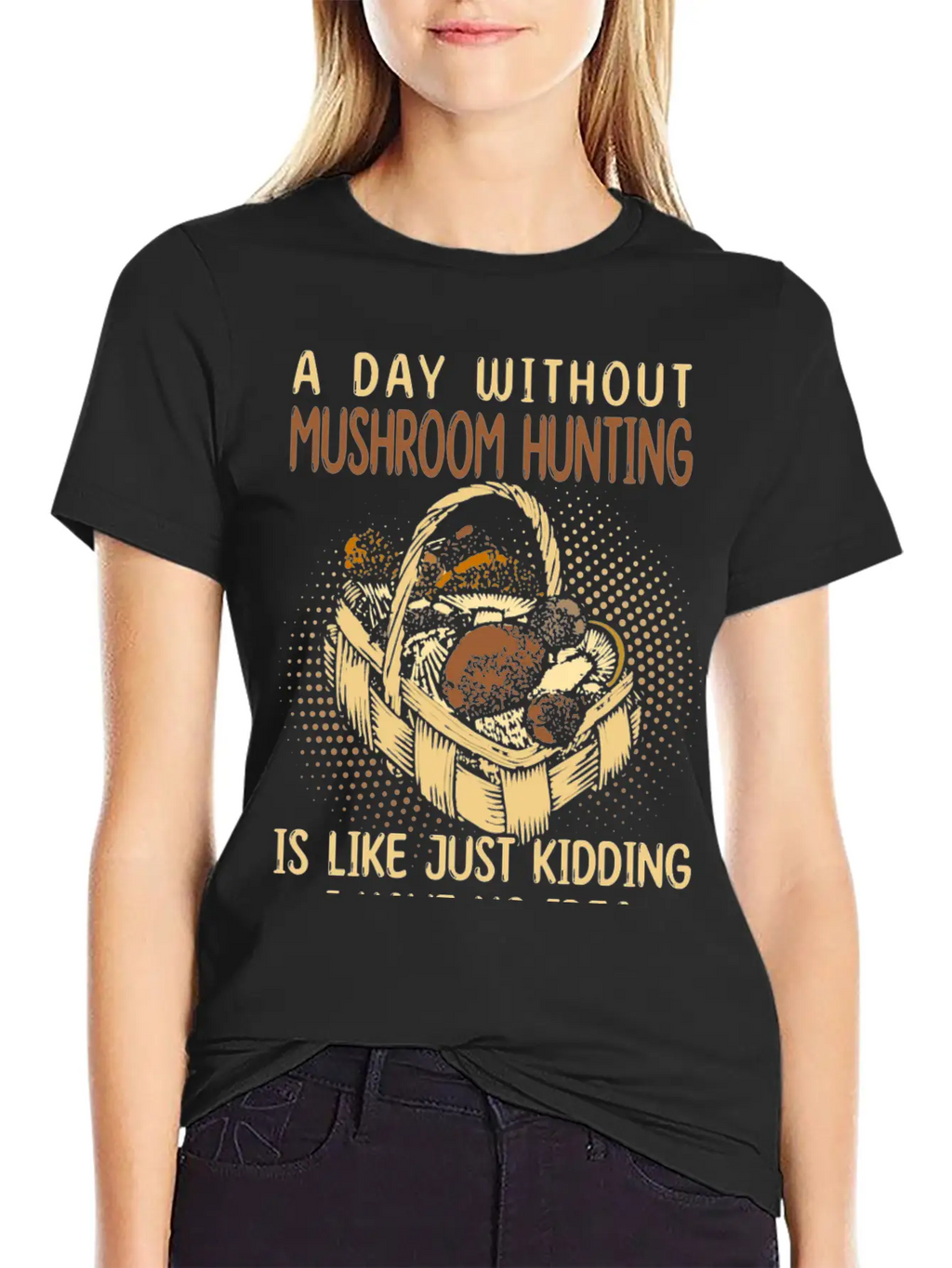 Mushroom Pickers Breathable Graphic T-Shirt – Perfect For Casual Days
