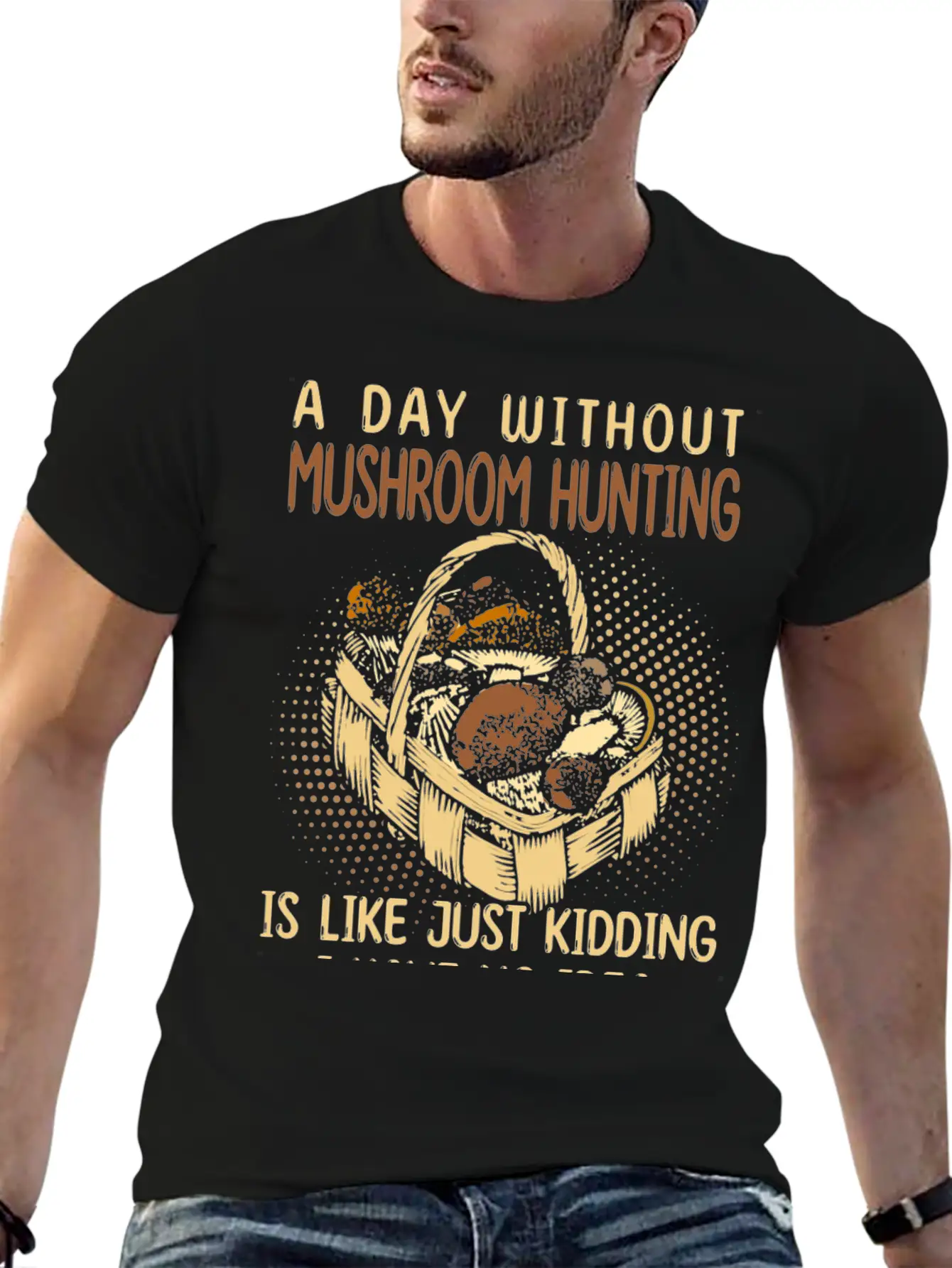 Mushroom Pickers Breathable Graphic T-Shirt – Perfect For Casual Days