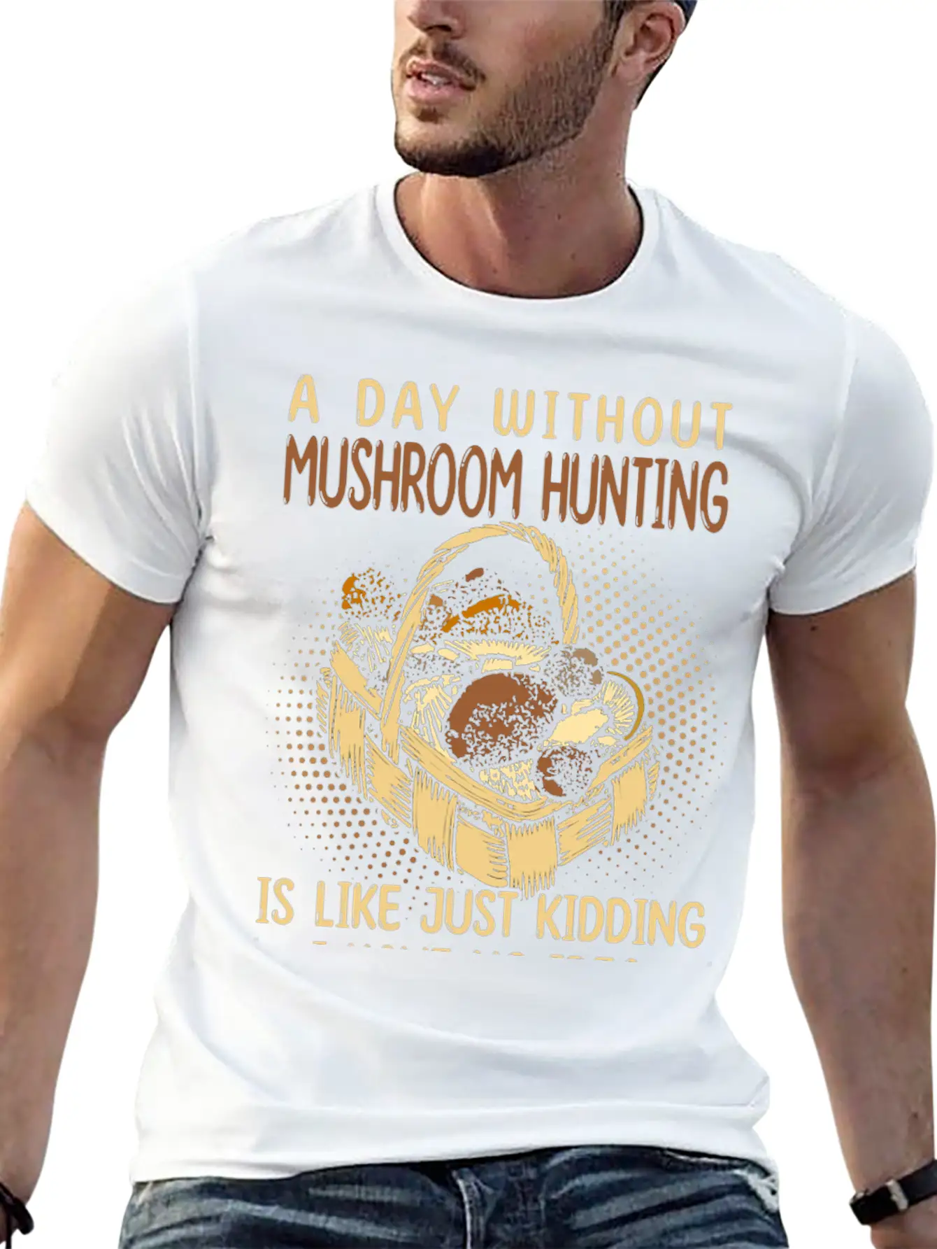Mushroom Pickers Breathable Graphic T-Shirt – Perfect For Casual Days