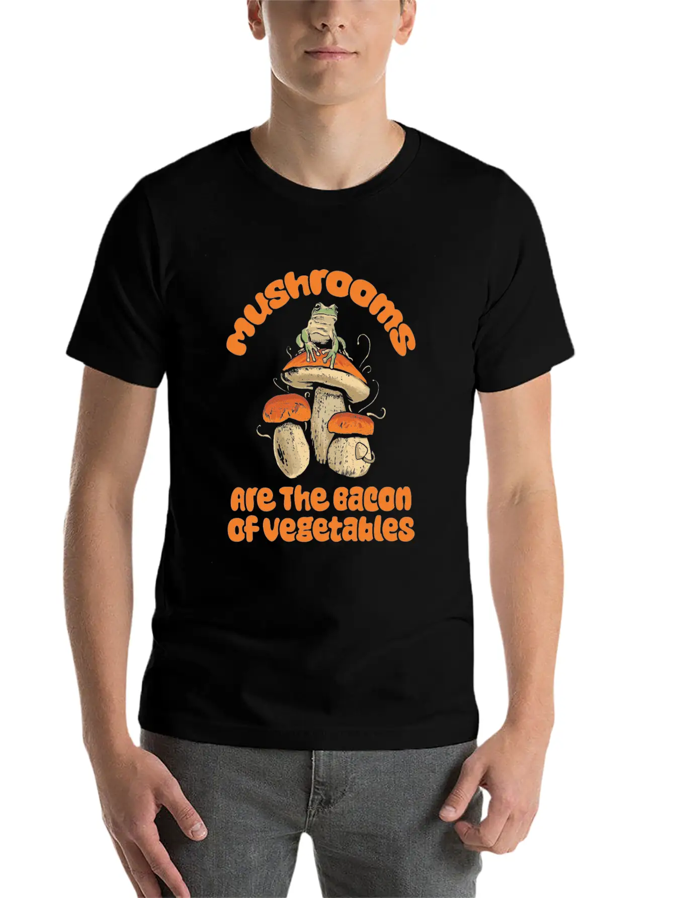 Mushroom Shrooming Funny Mushroom Gnome Basic Graphic T-Shirt – Daily Comfort In Soft Cotton