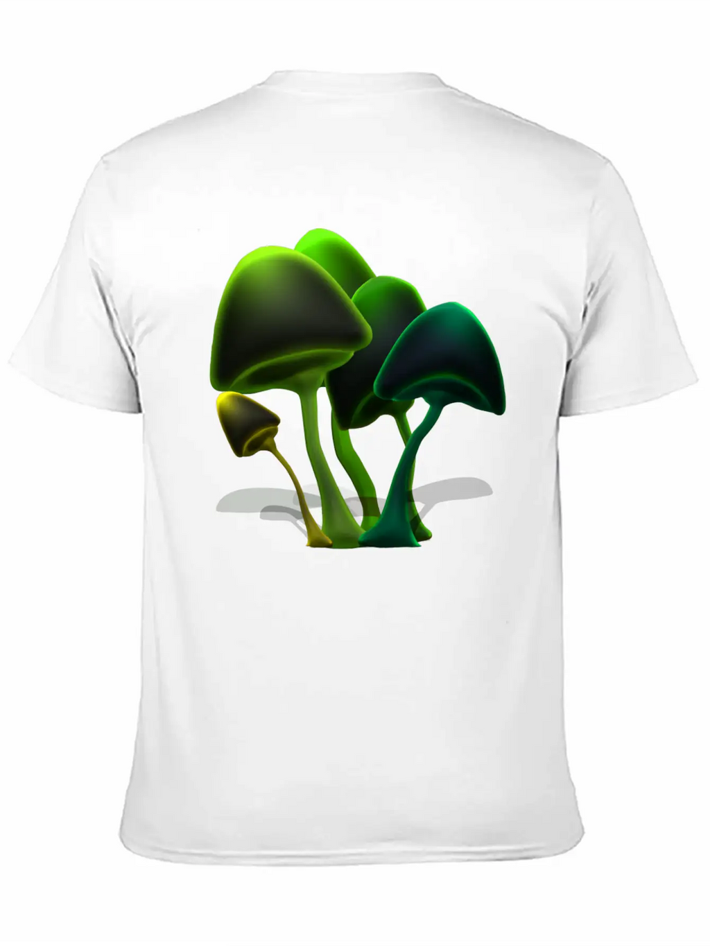 Mushrooms Basic Graphic T-Shirt – Daily Comfort In Soft Cotton