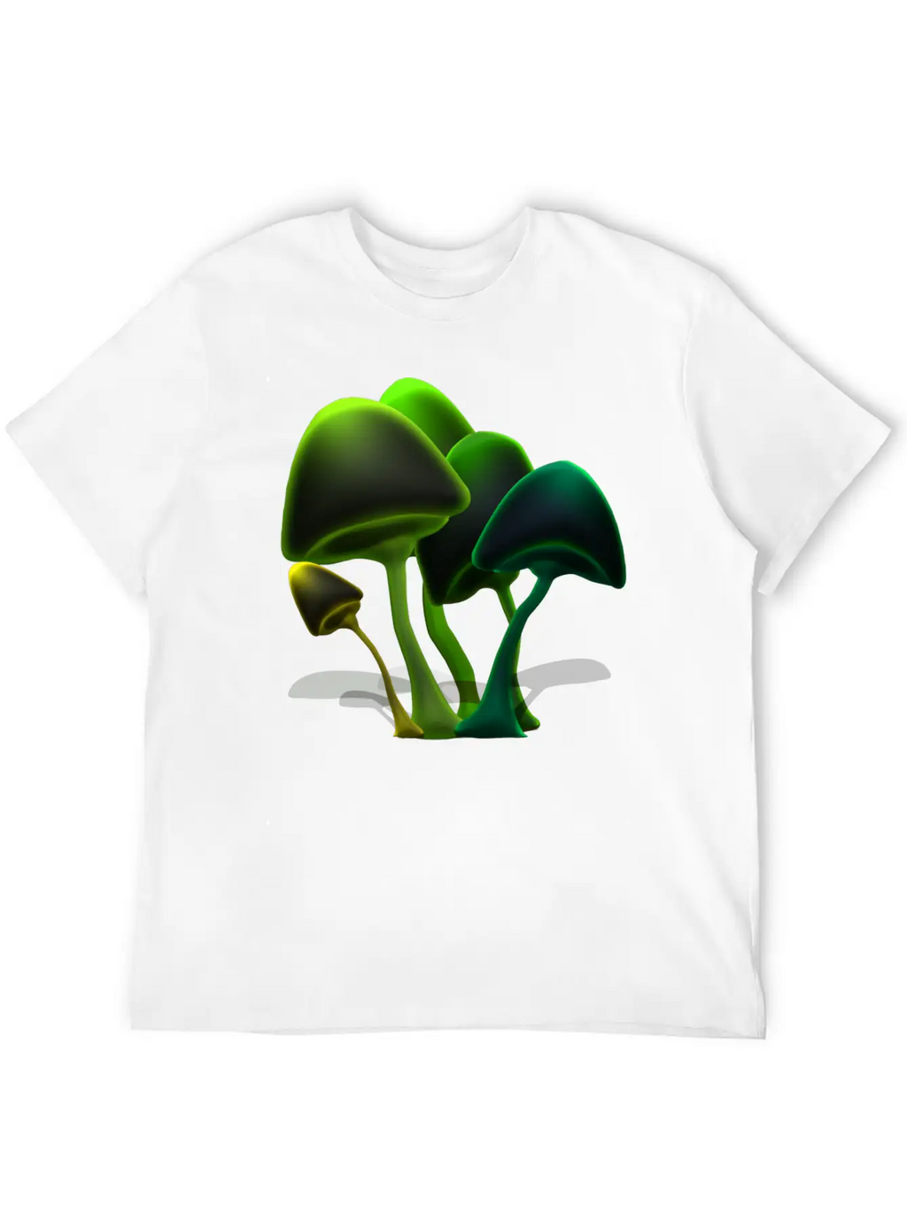 Mushrooms Basic Graphic T-Shirt – Daily Comfort In Soft Cotton