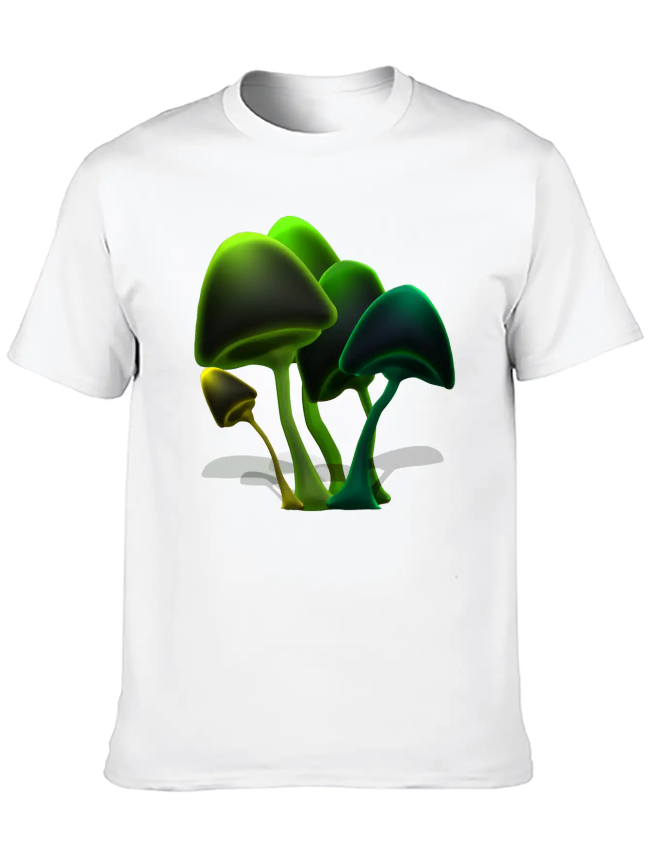 Mushrooms Basic Graphic T-Shirt – Daily Comfort In Soft Cotton