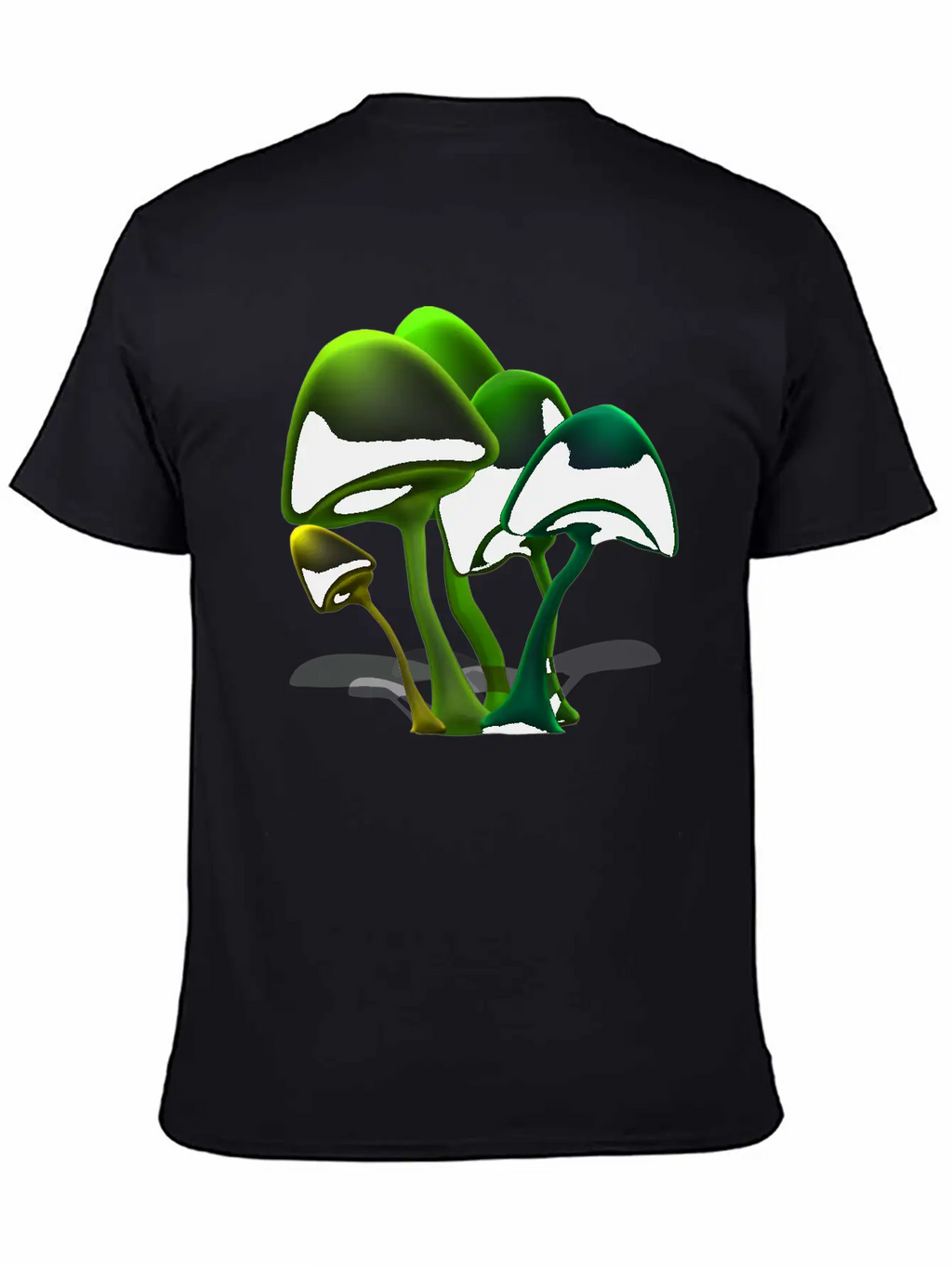 Mushrooms Basic Graphic T-Shirt – Daily Comfort In Soft Cotton